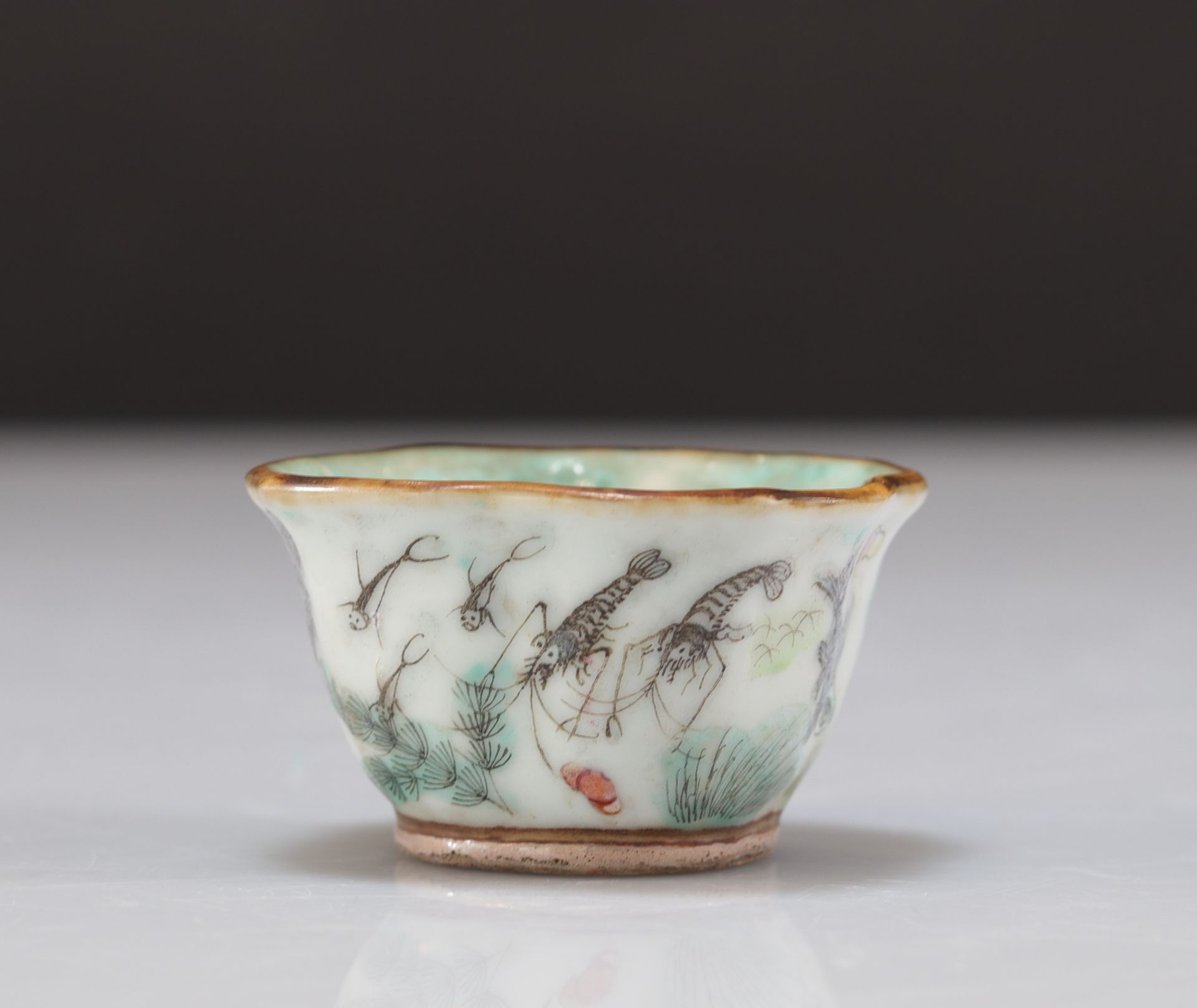 Qing period famille rose porcelain bowl - Bild 8 aus 11