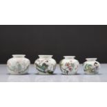 Set of 4 Chinese porcelain vases