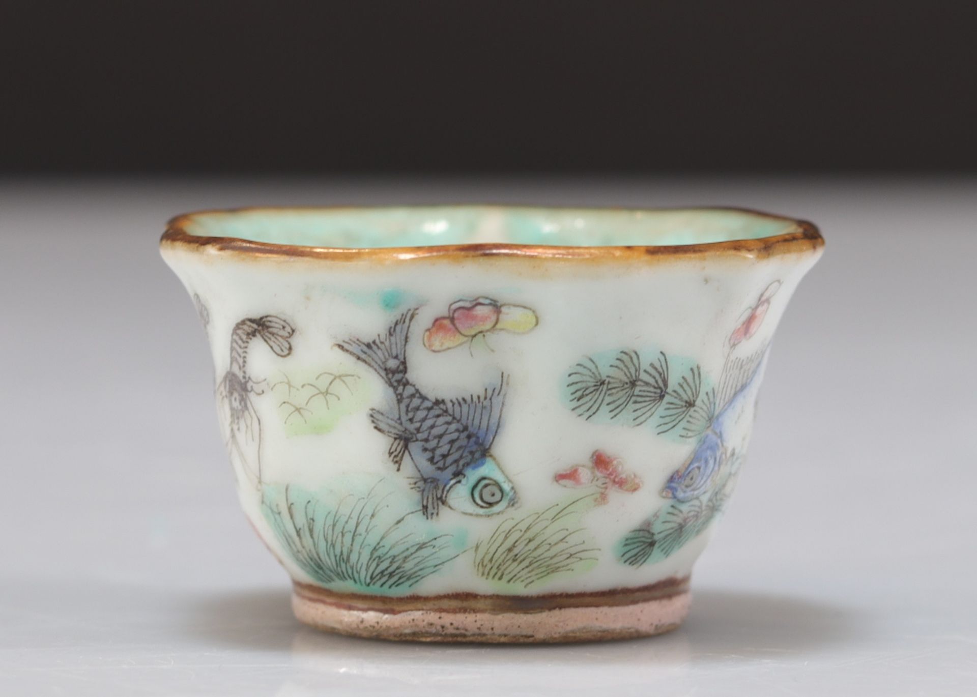 Qing period famille rose porcelain bowl - Bild 6 aus 11
