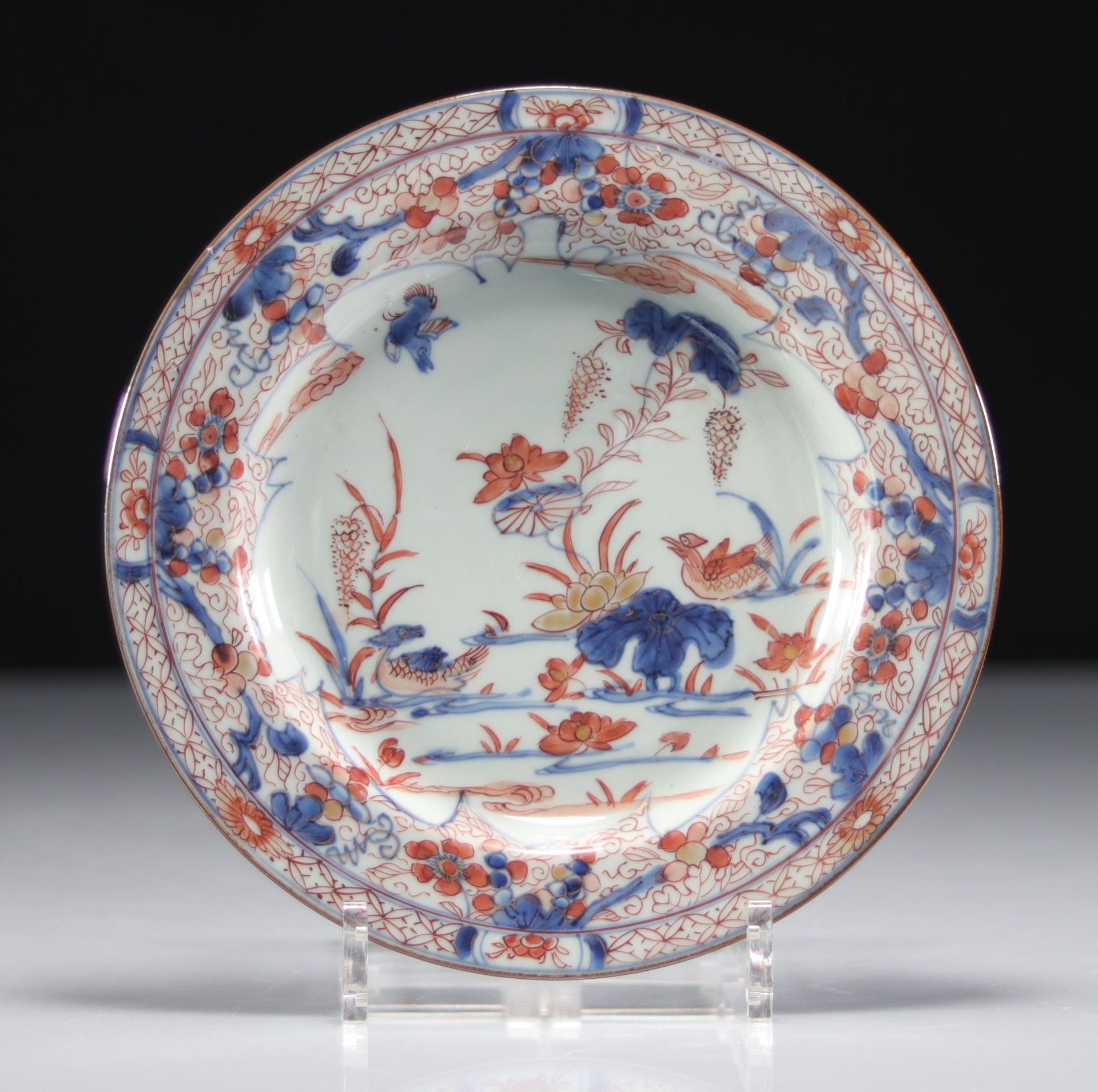 18th century porcelain plate