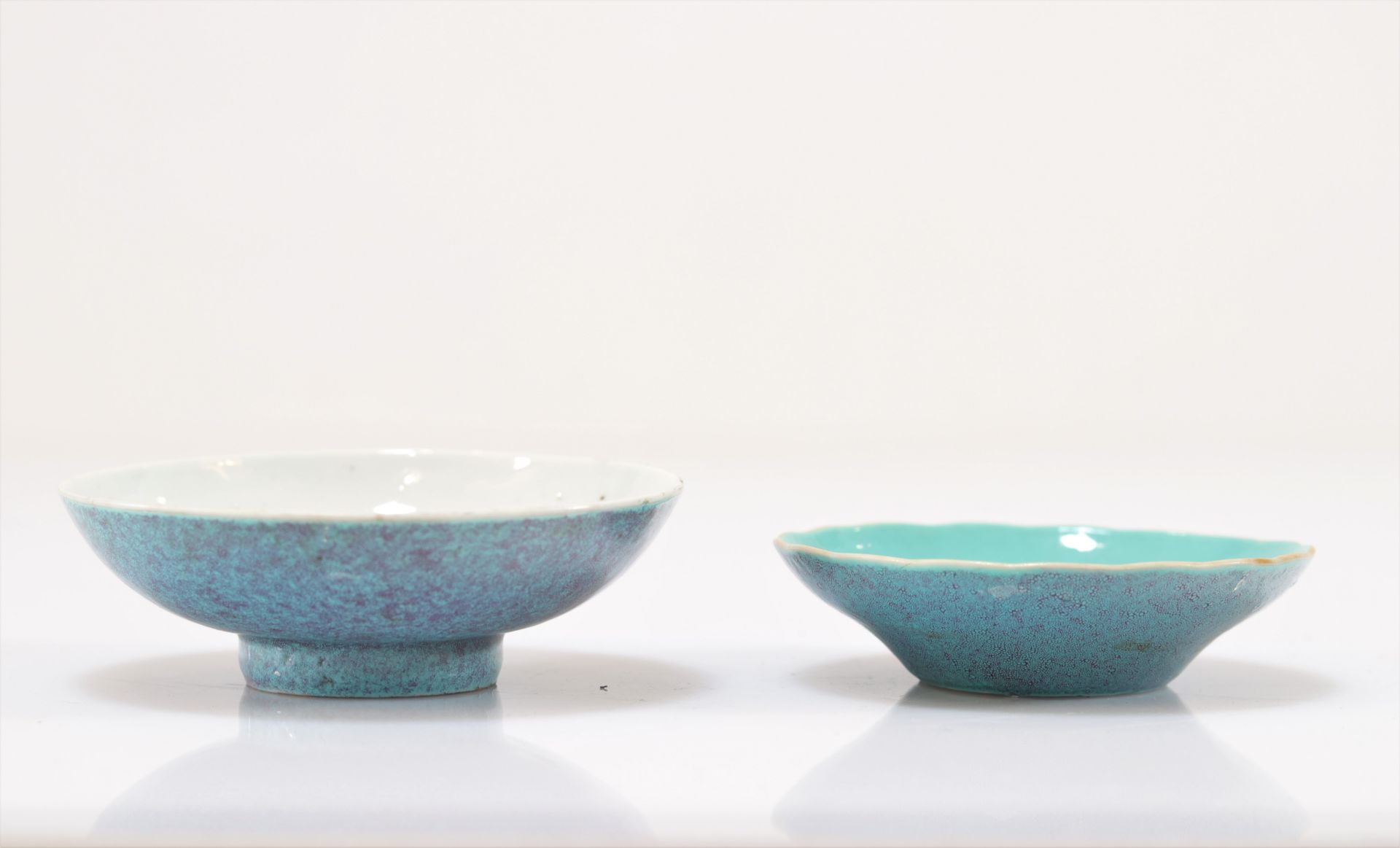 Set of 2 partridge eggshell-coloured porcelain bowls - Bild 8 aus 8