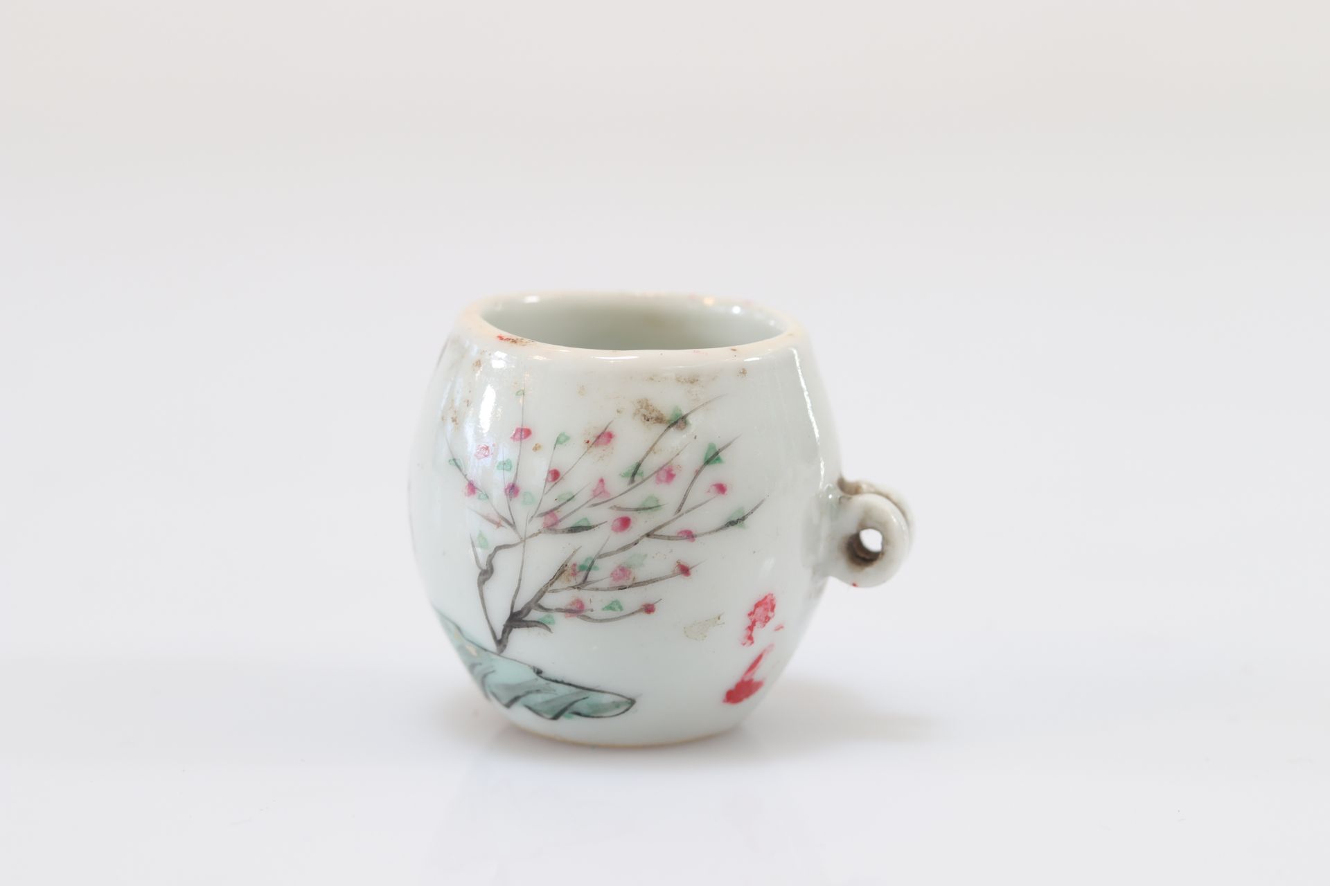 Set of 4 small famille rose porcelain bowls - Image 13 of 13