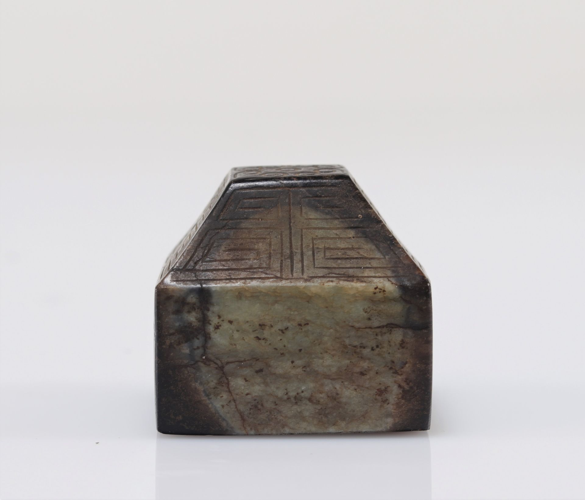 Imperial seal mark Tai shang Huang Di Zhi bao in jade - Bild 8 aus 8