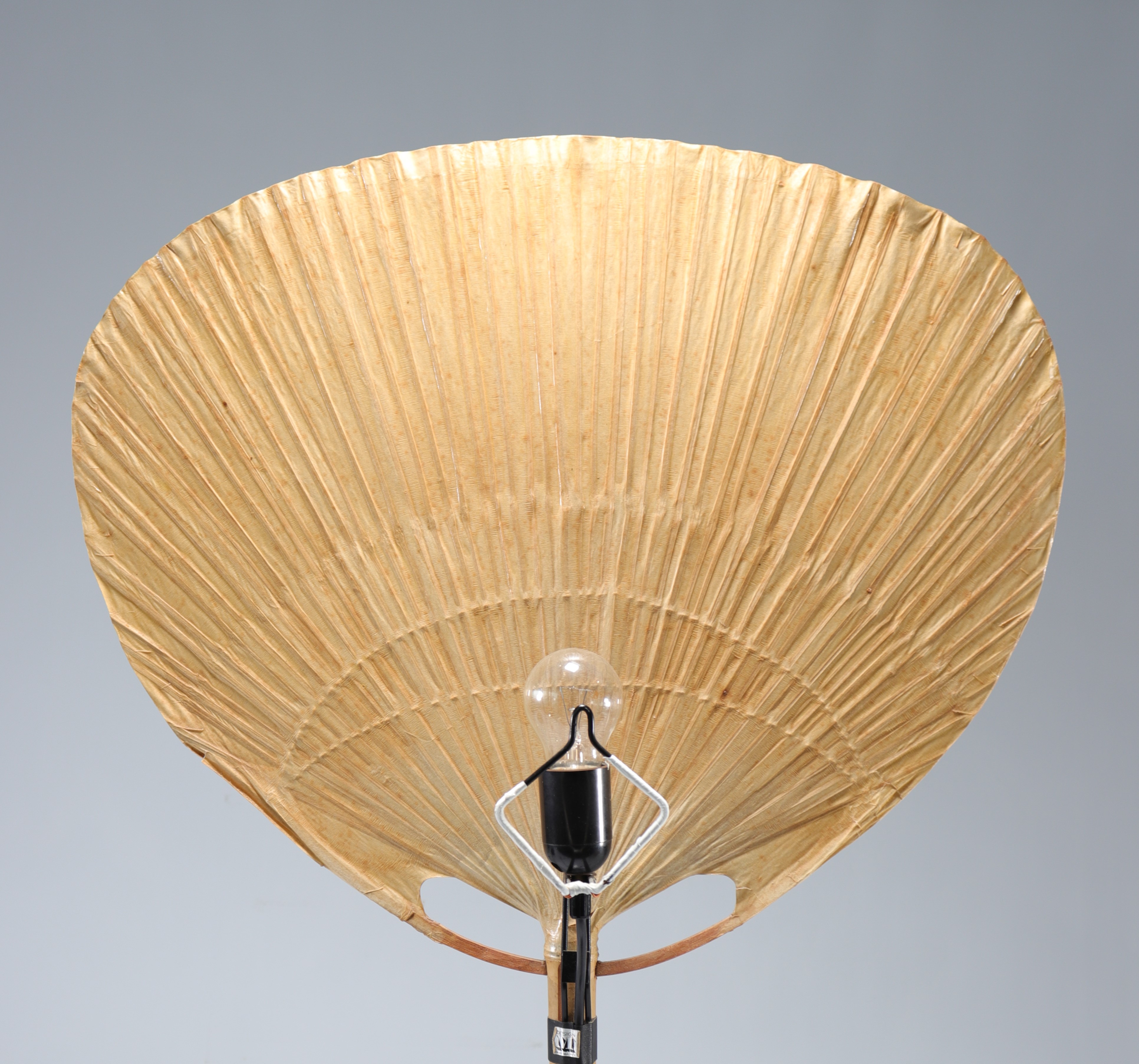 Ingo Maurer (born in 1932) Bamboo and rice paper floor lamp created in 1973 - Bild 4 aus 6