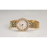 Chopard gold (18k) and diamonds watch