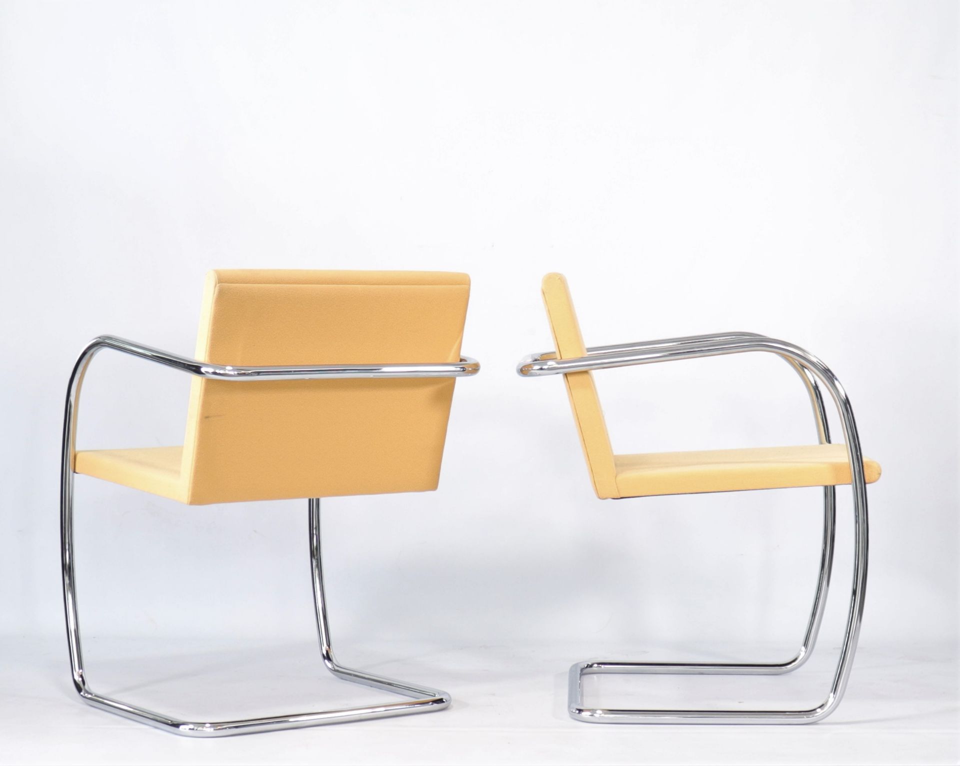 Knoll Studio 2 "set of 2 Brno chairs" by Ludwig Mies Van Der Rohe