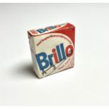 Andy Warhol. Brillo, Soap Pads box. Circa 1960. Cardboard box.