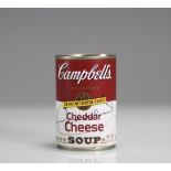 Andy Warhol (after). Campbell's Soup "Cheddar Cheese". Metal tin can.