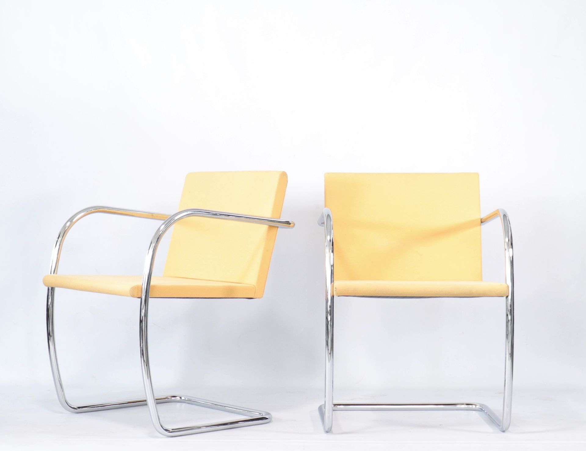 Knoll Studio 2 "set of 2 Brno chairs" by Ludwig Mies Van Der Rohe - Image 2 of 4