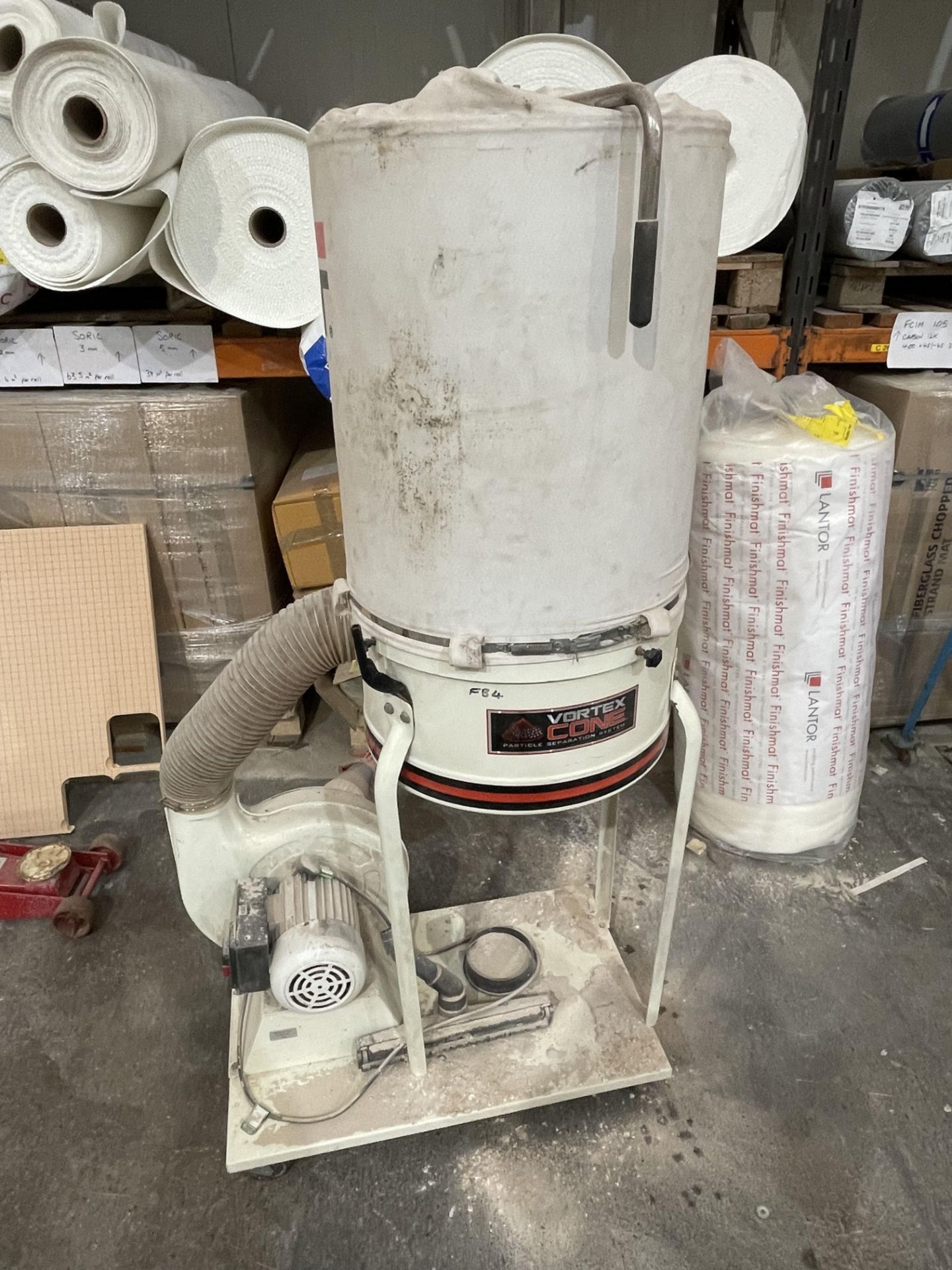 2011 JET DC-1100A Vortex Cone Single Bag Dust Collector S/No. 11010061, 240v