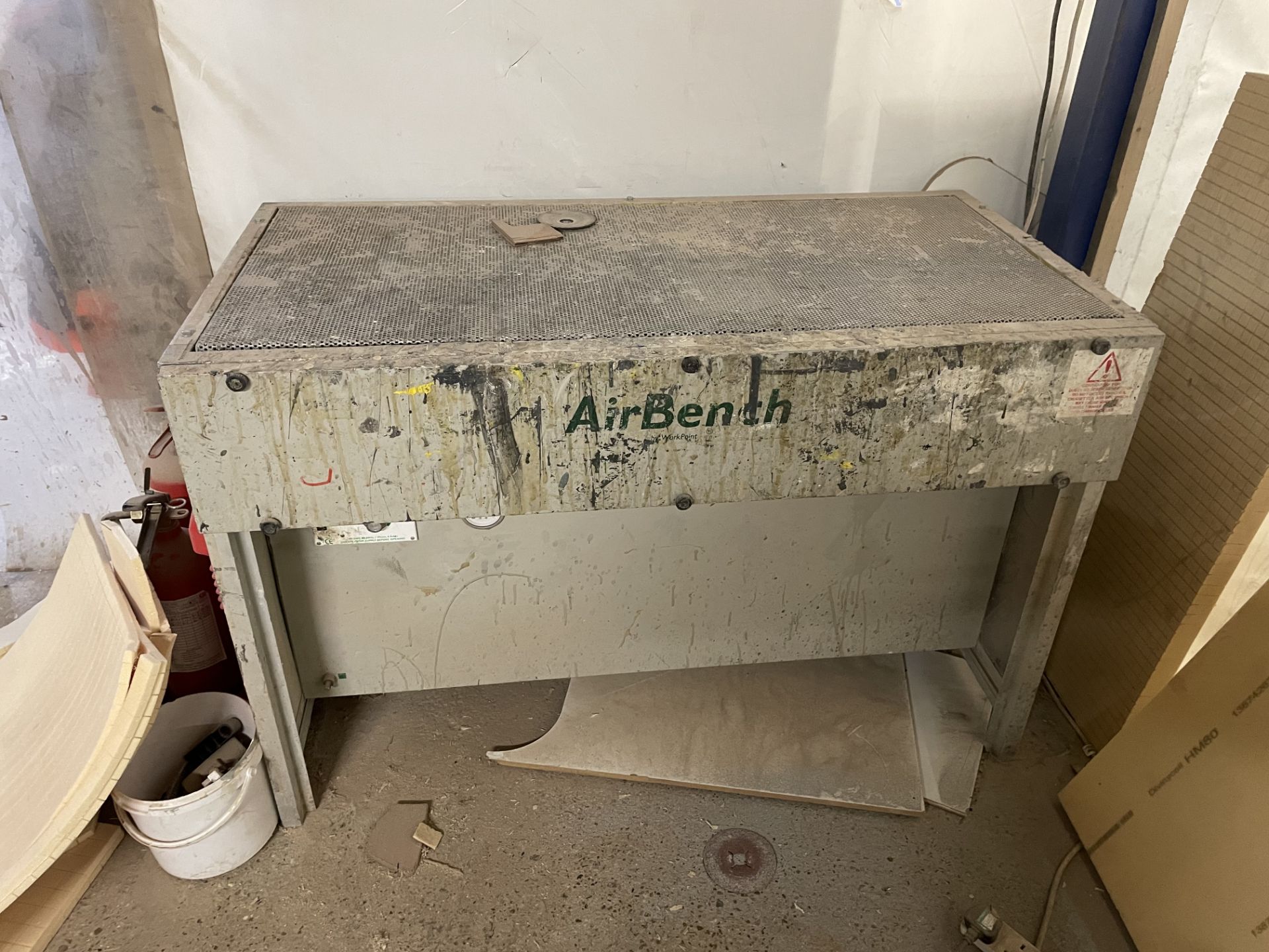 Airbench Model EX126584 Heavy Duty Downdraught Bench, 240v - Image 3 of 3