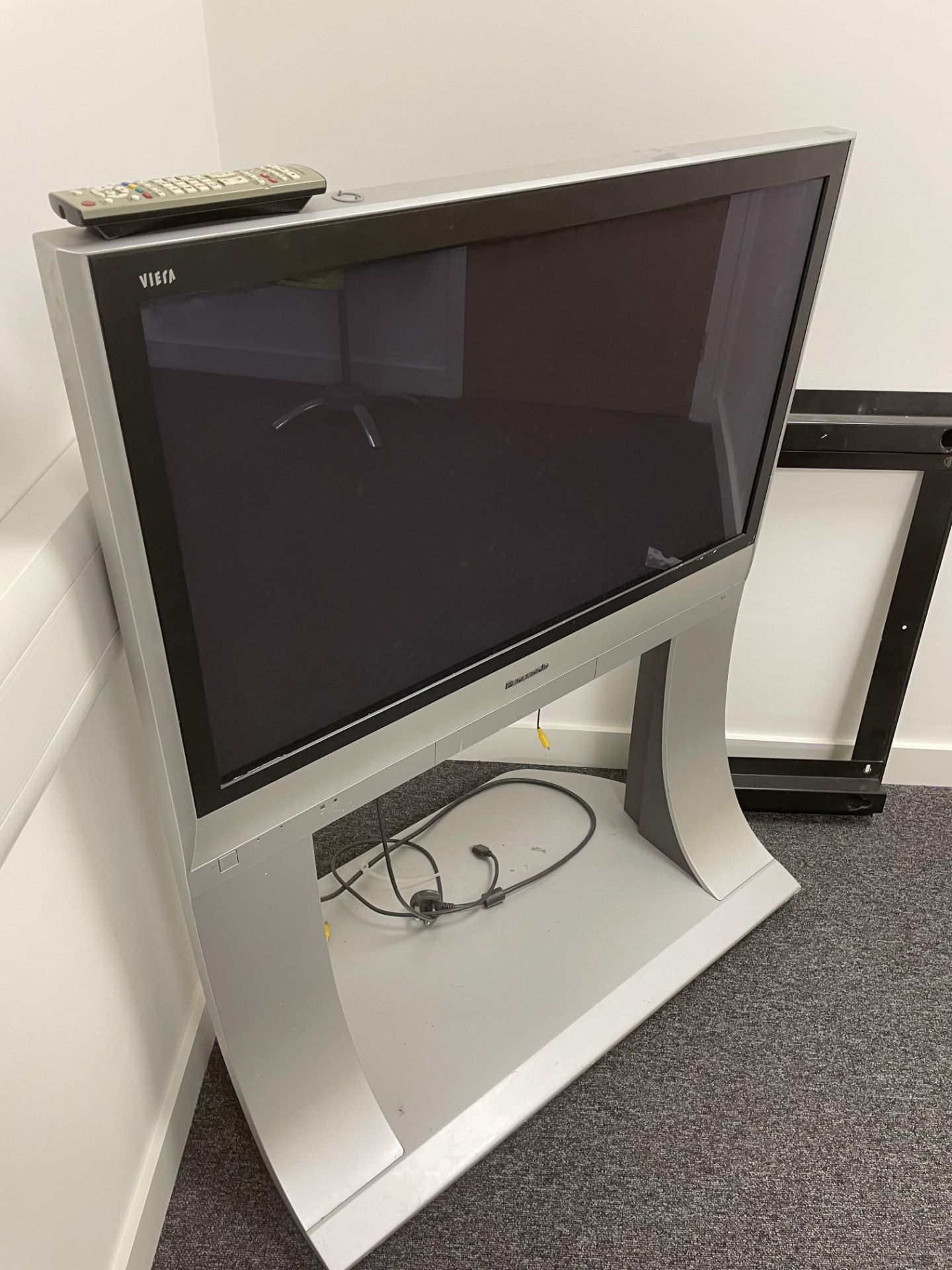 Panasonic Type TH-37PX60B Television on Stand - Image 2 of 3