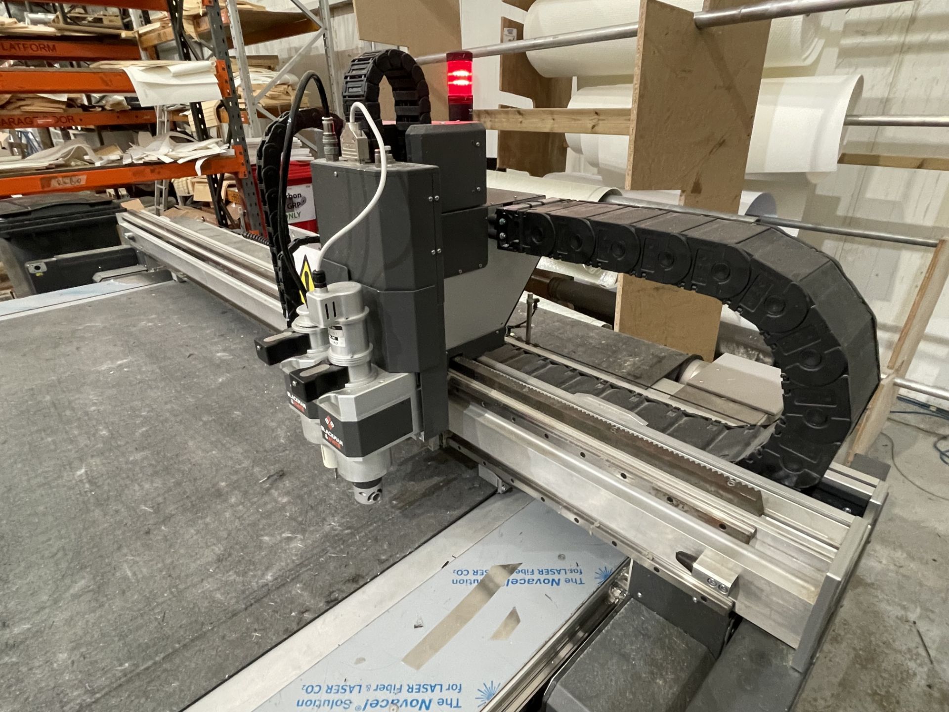 2019 Blackman & White Genesis-V Multi Function Digital Cutting Machine 1.6x3m Bed, S/No. 219943 - Image 7 of 11