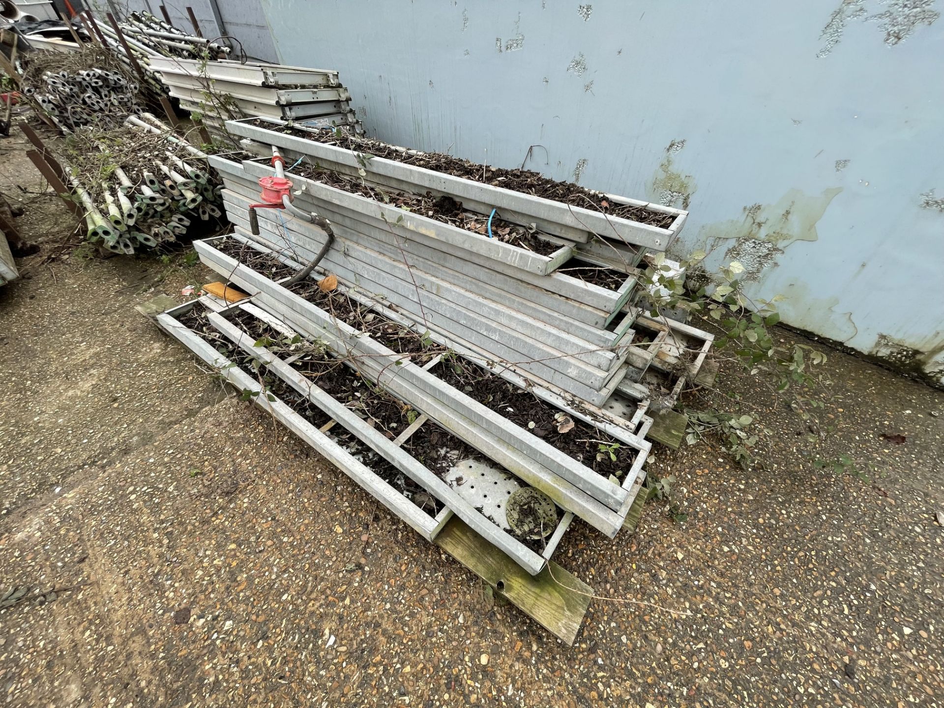 Large Quantity of galvanised steel Scaffolding and Steps - Image 14 of 16