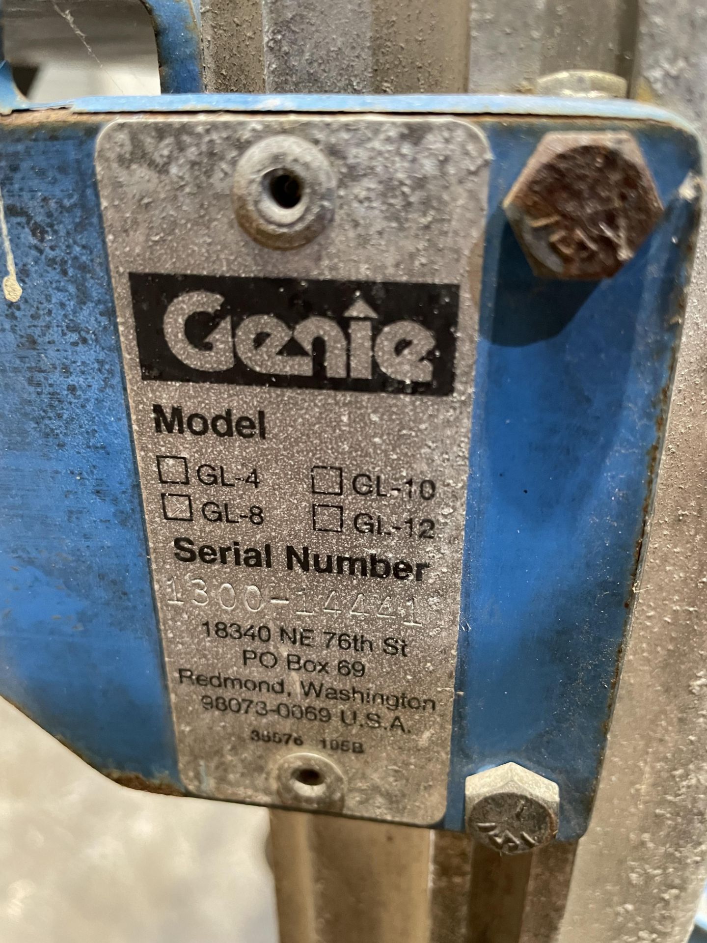 181Kg Capacity Genie GL-4 Material Lift S/No. 1300-14441 - Image 3 of 3