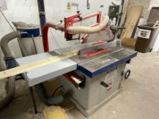 Axminster Industrial Series Model TSC3-400R-1 400mm Table Saw S/No. 14020030, 3-Phase