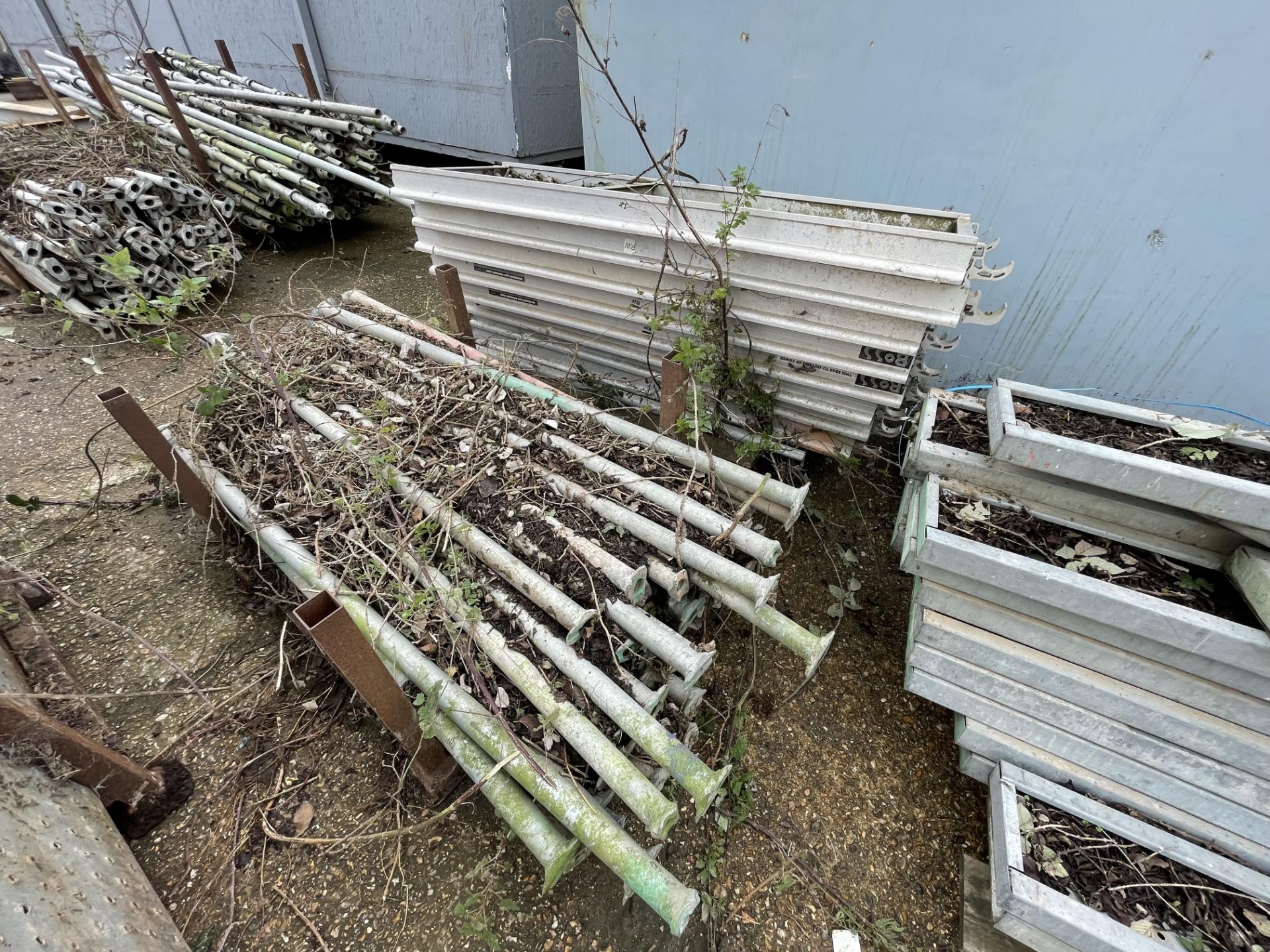 Large Quantity of galvanised steel Scaffolding and Steps - Image 13 of 16