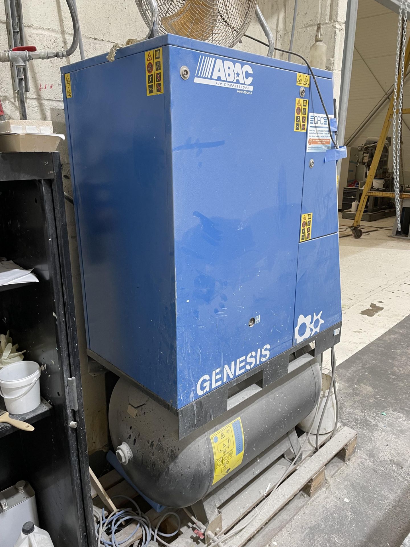 2013 ABAC Genesis 7.5 270 8-Bar Air Compressor Dryer S/No.CAI656742, 3-Phase - Image 2 of 3