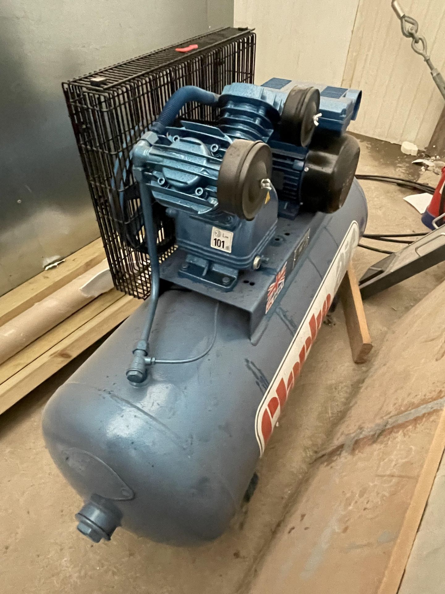 2021 Clarke Air Model XEV16/150 150L 3HP Air Compressor S/No.149926, 240v - Image 6 of 6