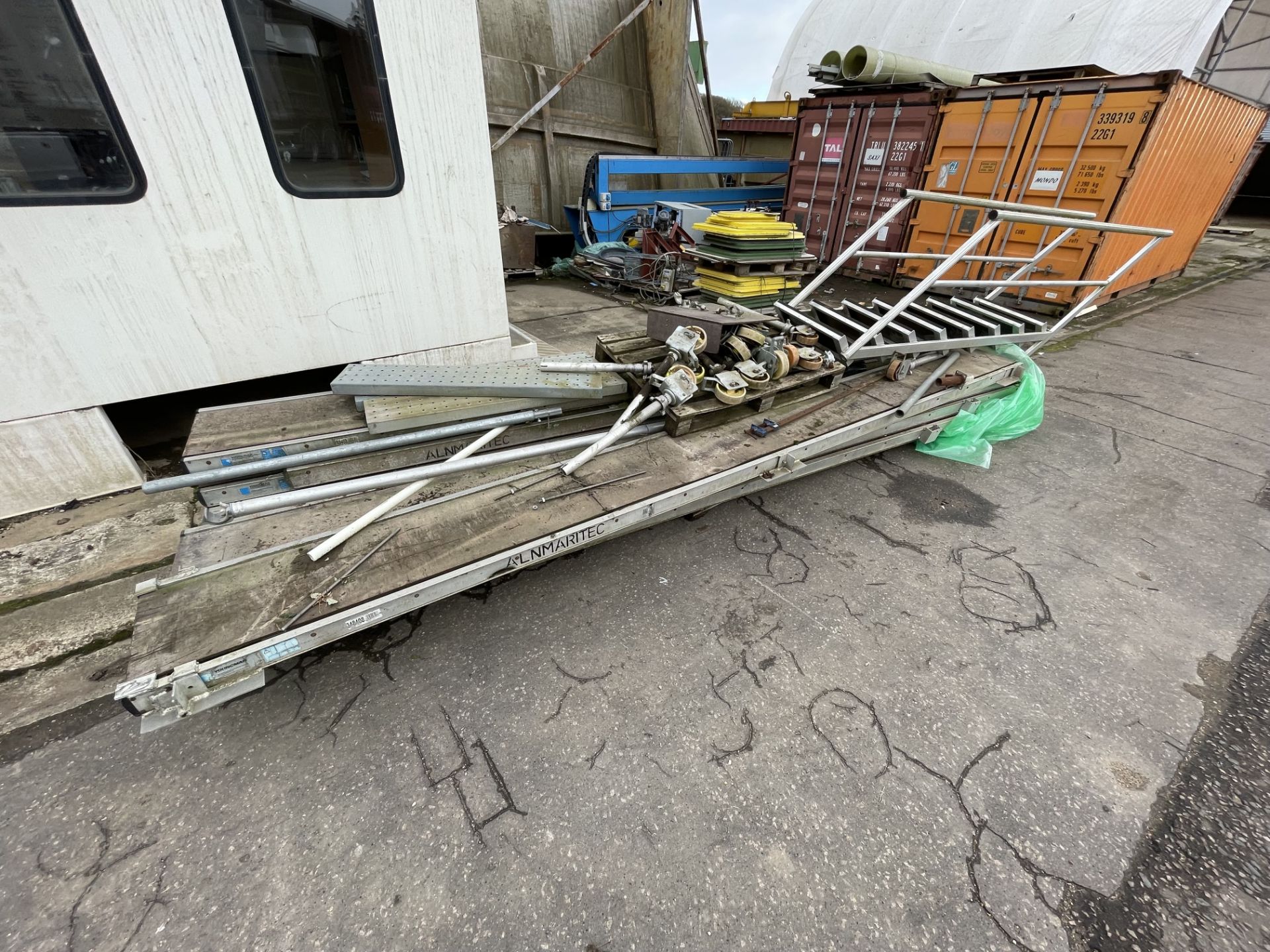 Large Quantity of galvanised steel Scaffolding and Steps - Image 16 of 16