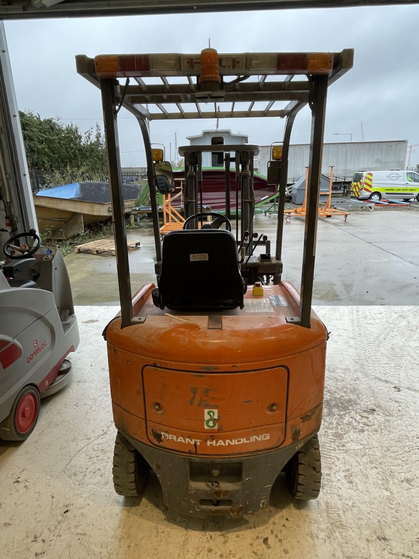 2008 Heli Model HBF15 1500KG Rated Electric Doubemast Forklift S/No. E3611, Odometer Reading: 1279 - Image 7 of 14
