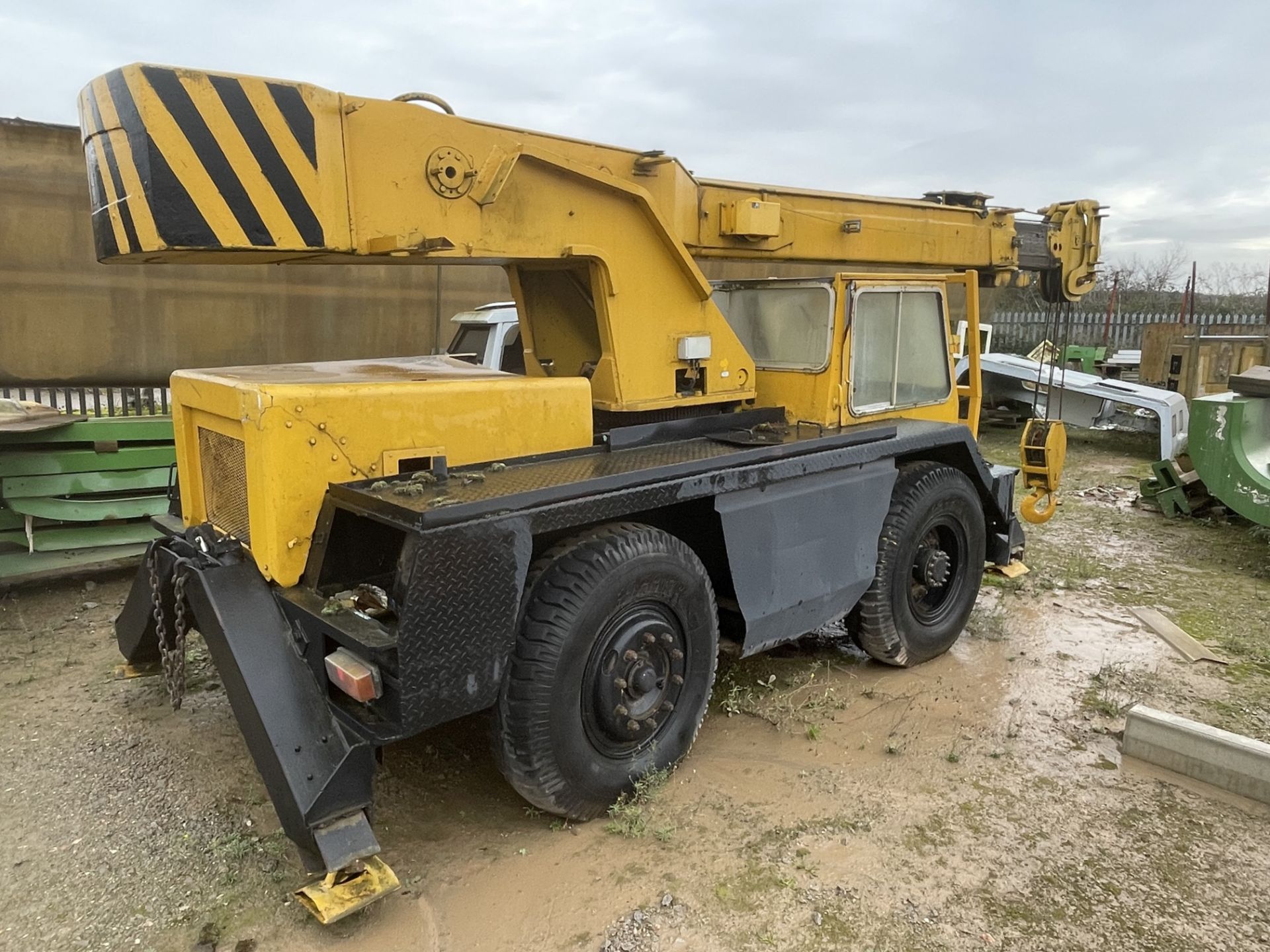 Jones ASL02 Iron Fairy Diesel Yard Crane (UFB 413T), Date of First Registration: February 1979, S/