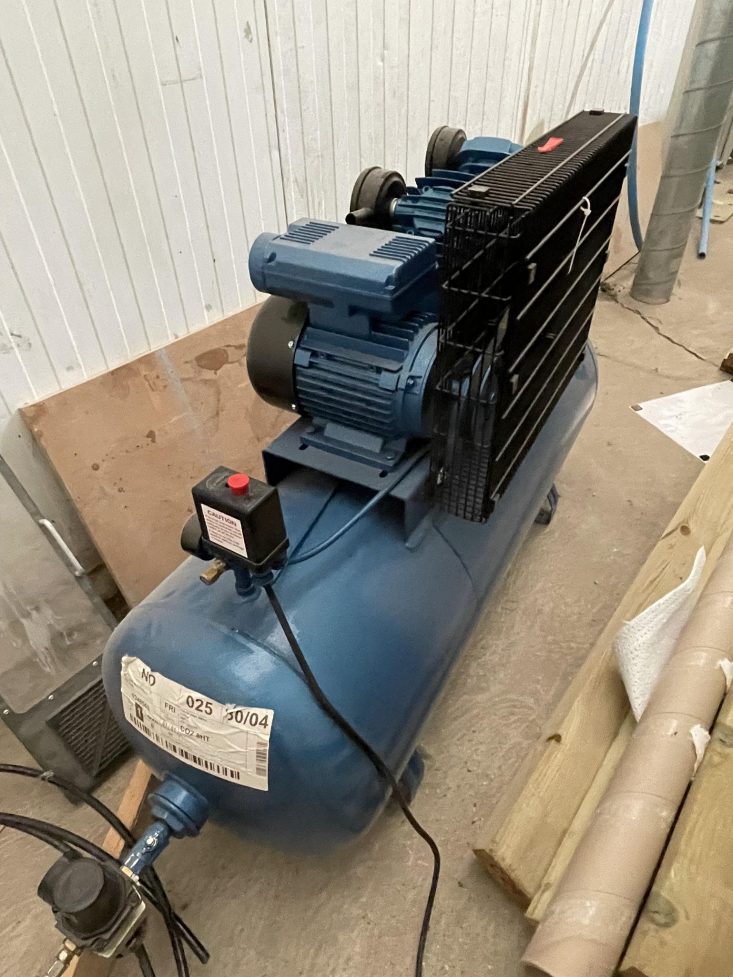 2021 Clarke Air Model XEV16/150 150L 3HP Air Compressor S/No.149926, 240v - Image 4 of 6