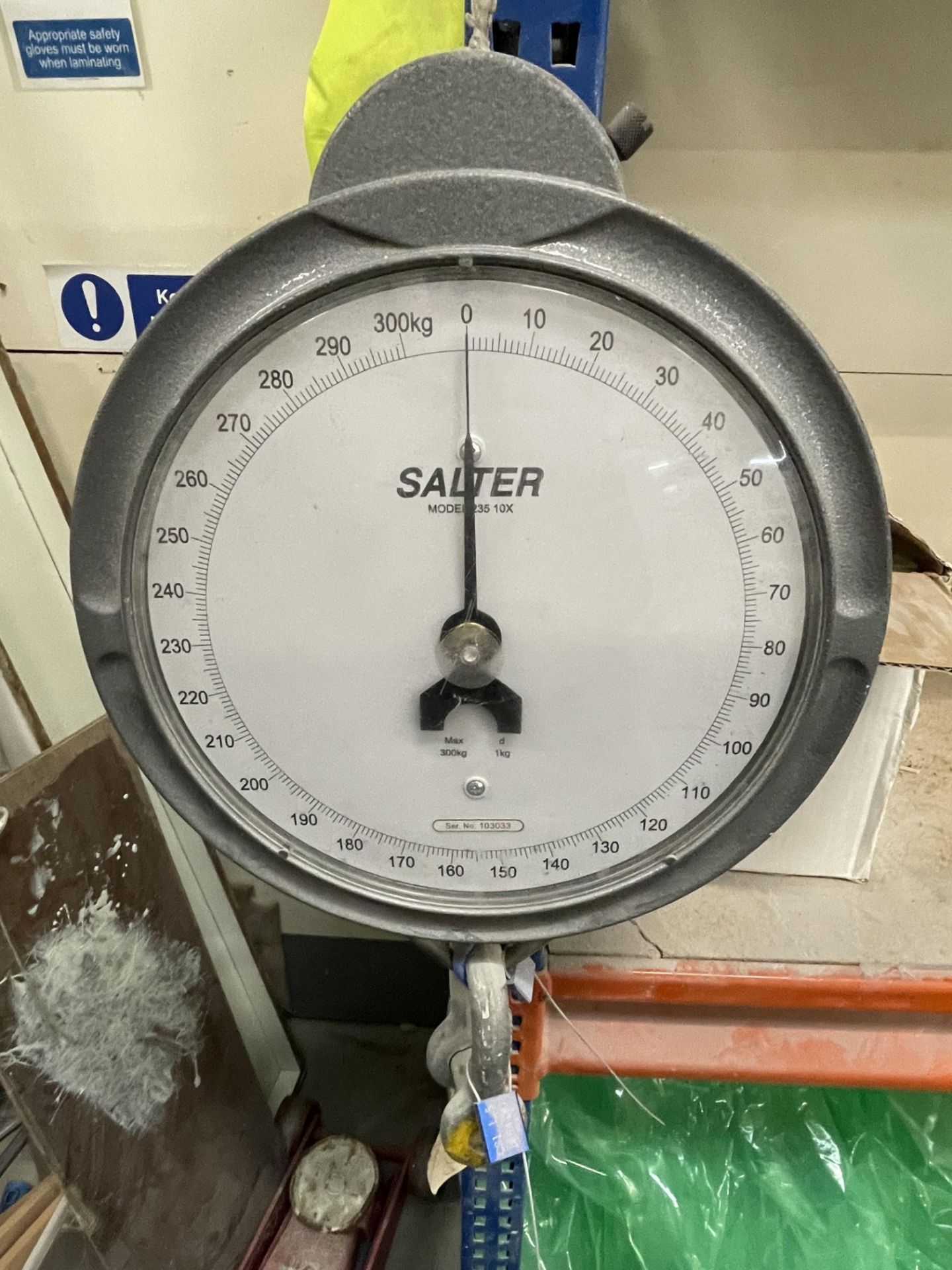 Salter Model 23510X 300kg Maximum Capacity Hanging Scale S/No. 103033