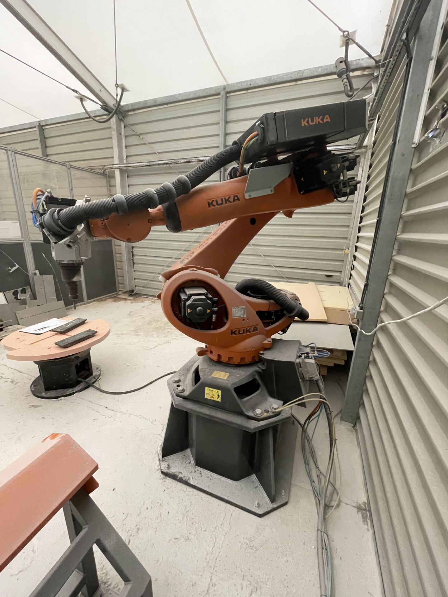 2014 Roboter GmbH KUKA Model KR 240 R2700 PRIME Robotic Arm S/No. 633291 with Electrospindle - Image 9 of 23