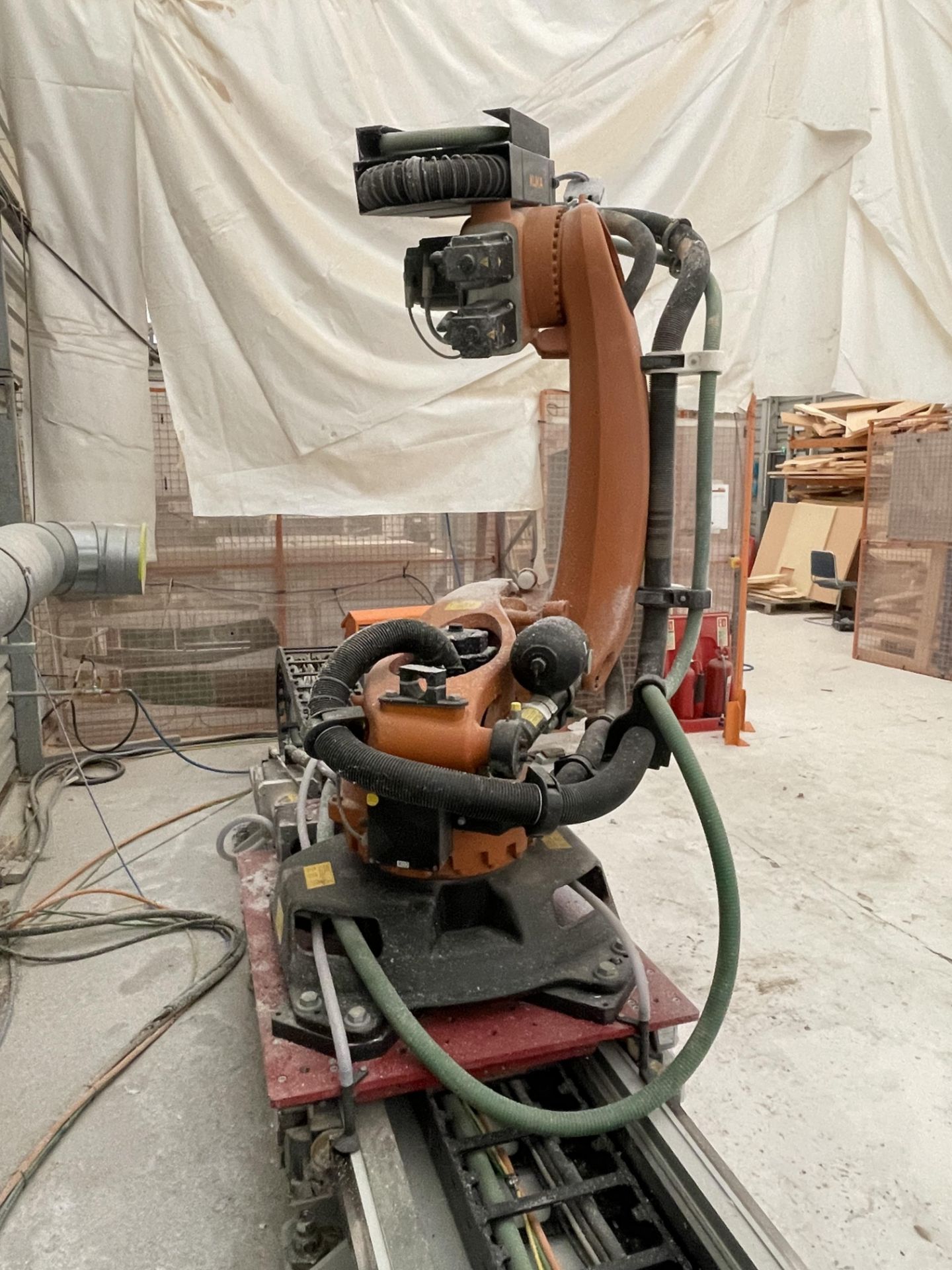 2012 KUKA Model KR270 R2900 Ultra K Robotic Arm S/No.653096 with KUKA KRC4 Control S/No. 208749 - Image 5 of 14