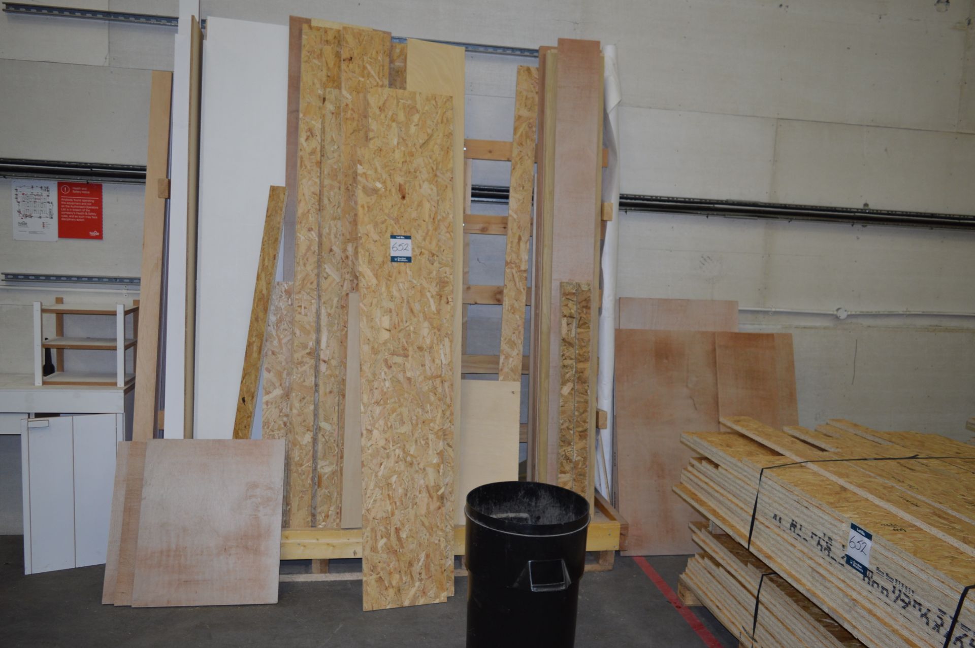 Quantity of cut to size sheets OSB, plywood, etc., as lotted - Image 5 of 6