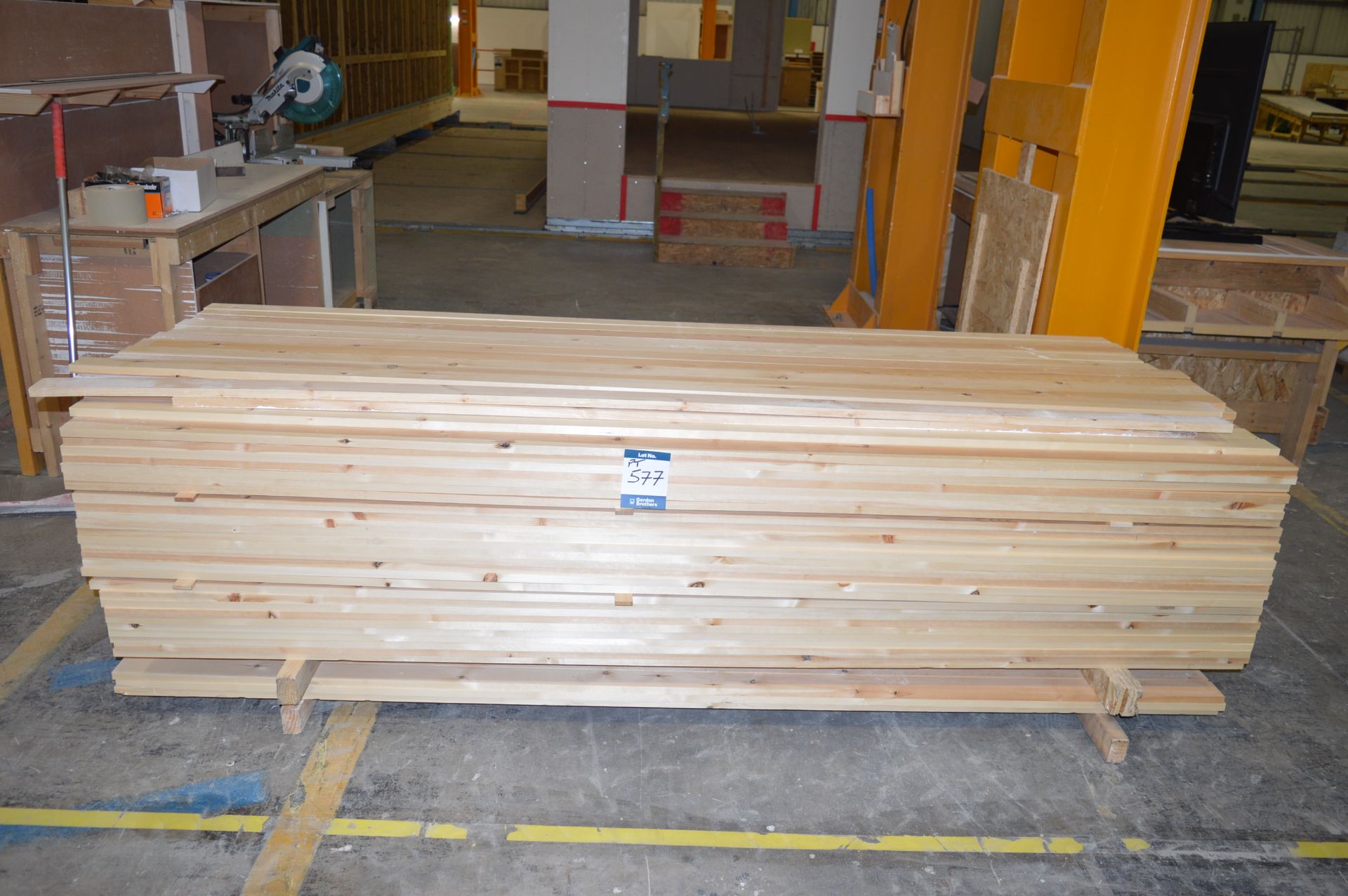 Quantity of timber, 67mm x 18mm x 2695mm - Image 2 of 2