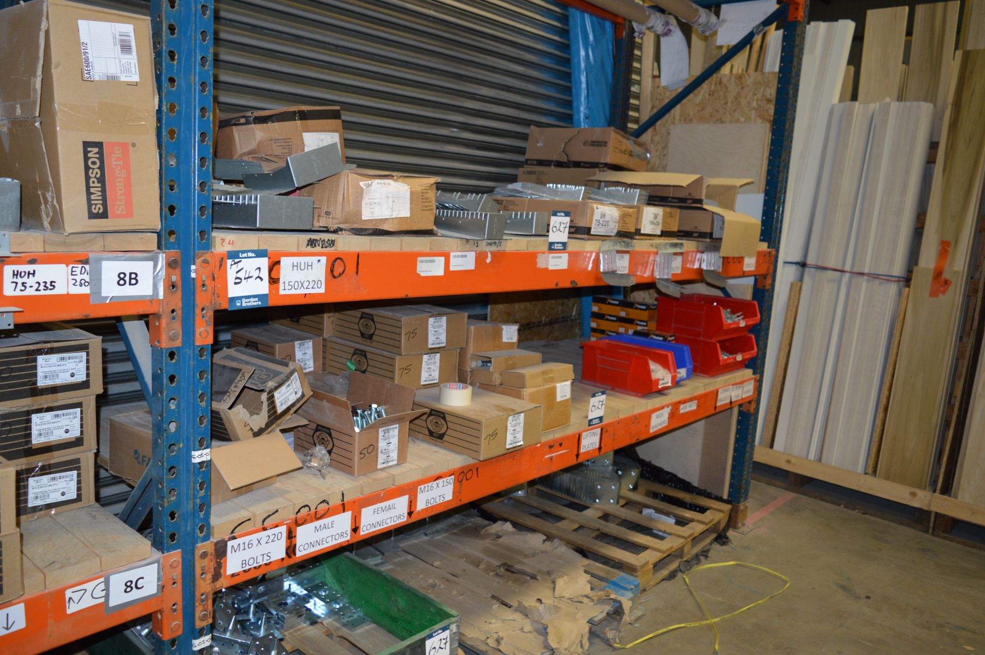 Quantity of Simpson, strong tie brackets, Rothoblaas, brackets, bolts, etc. - Image 3 of 3