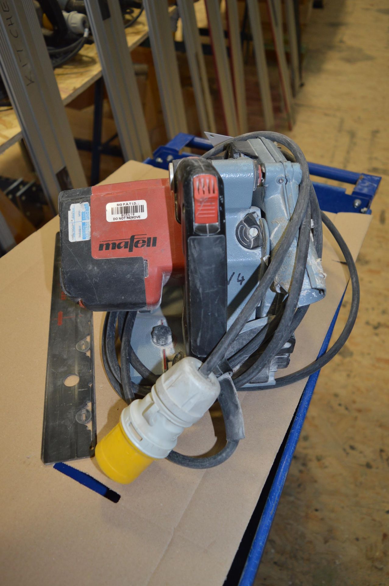Mafell, cross cutting system with saw, Model Cuprex Compact MT55CC, 110v and 2x (no.) F160 guide - Image 2 of 3