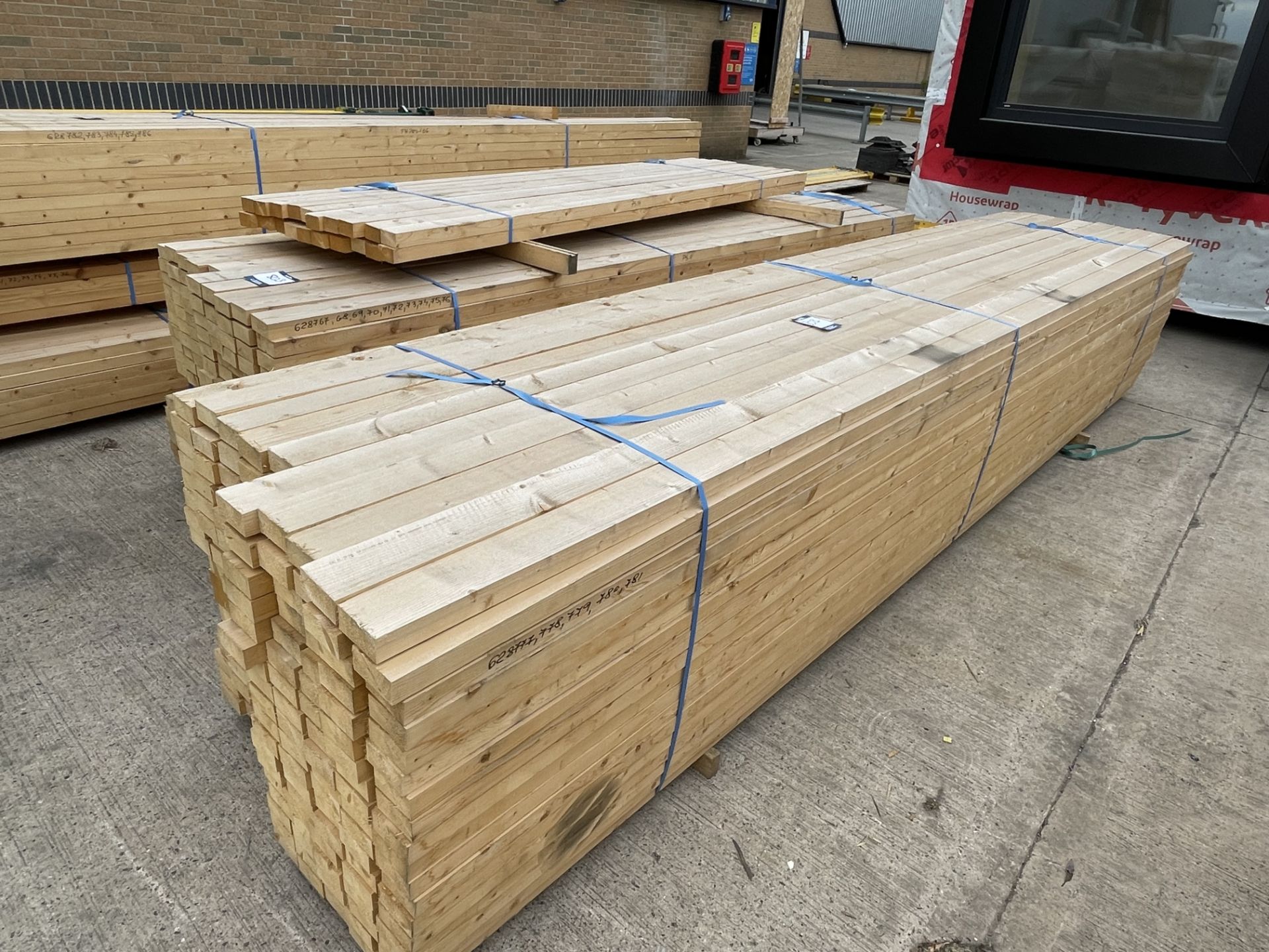 c.4x Bundles of c.95x45mmxVarious Milled Timbers - Image 2 of 4