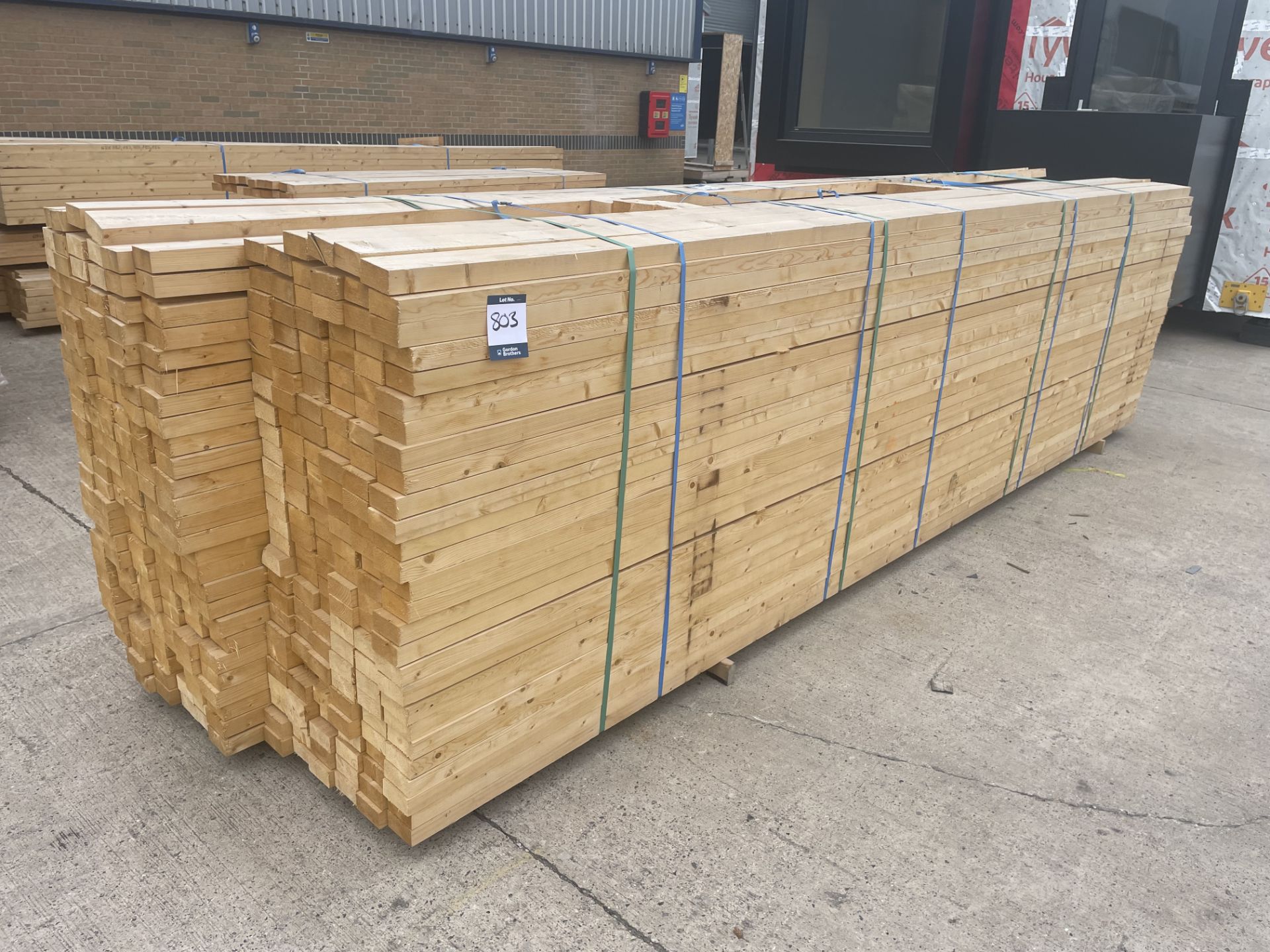 c.4x Bundles of c.95x45mmxVarious Milled Timbers