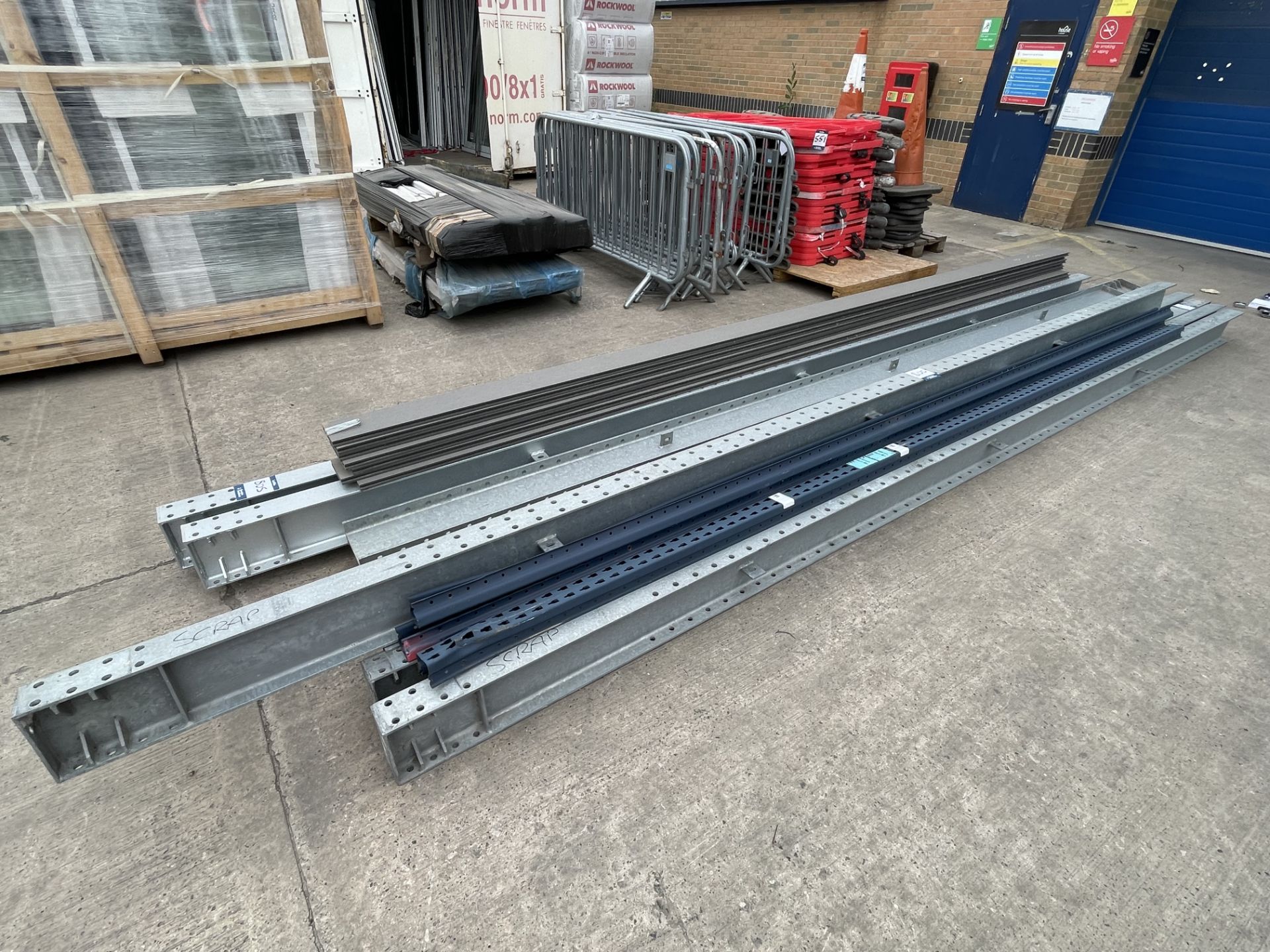 Quantity of Galvanised Steel I-Beam and Other Beams - Image 2 of 3