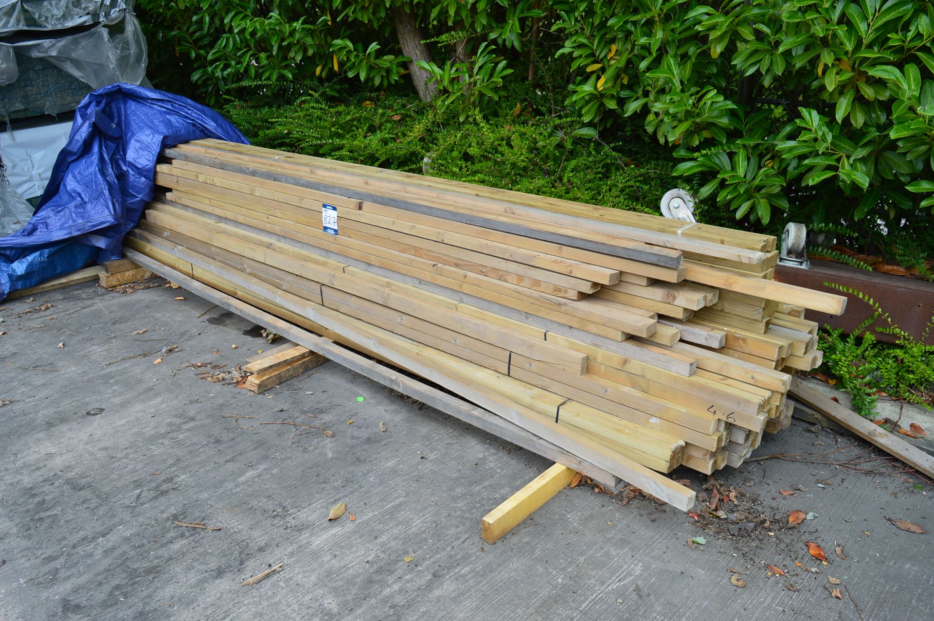 Quantity of various lengths timber, as lotted - Image 2 of 3