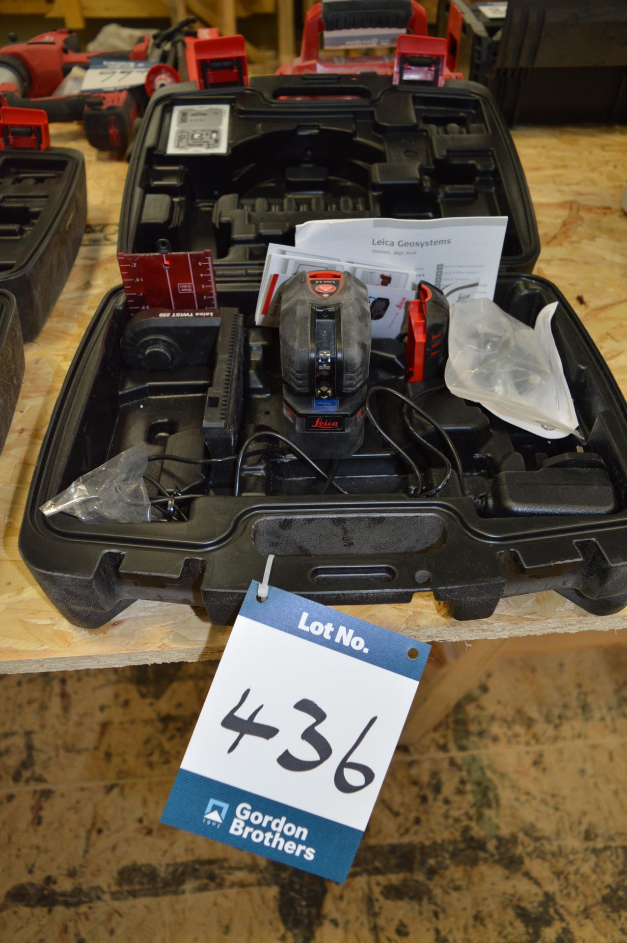 Leica, laser level, Model LINO L2-1 with carry case