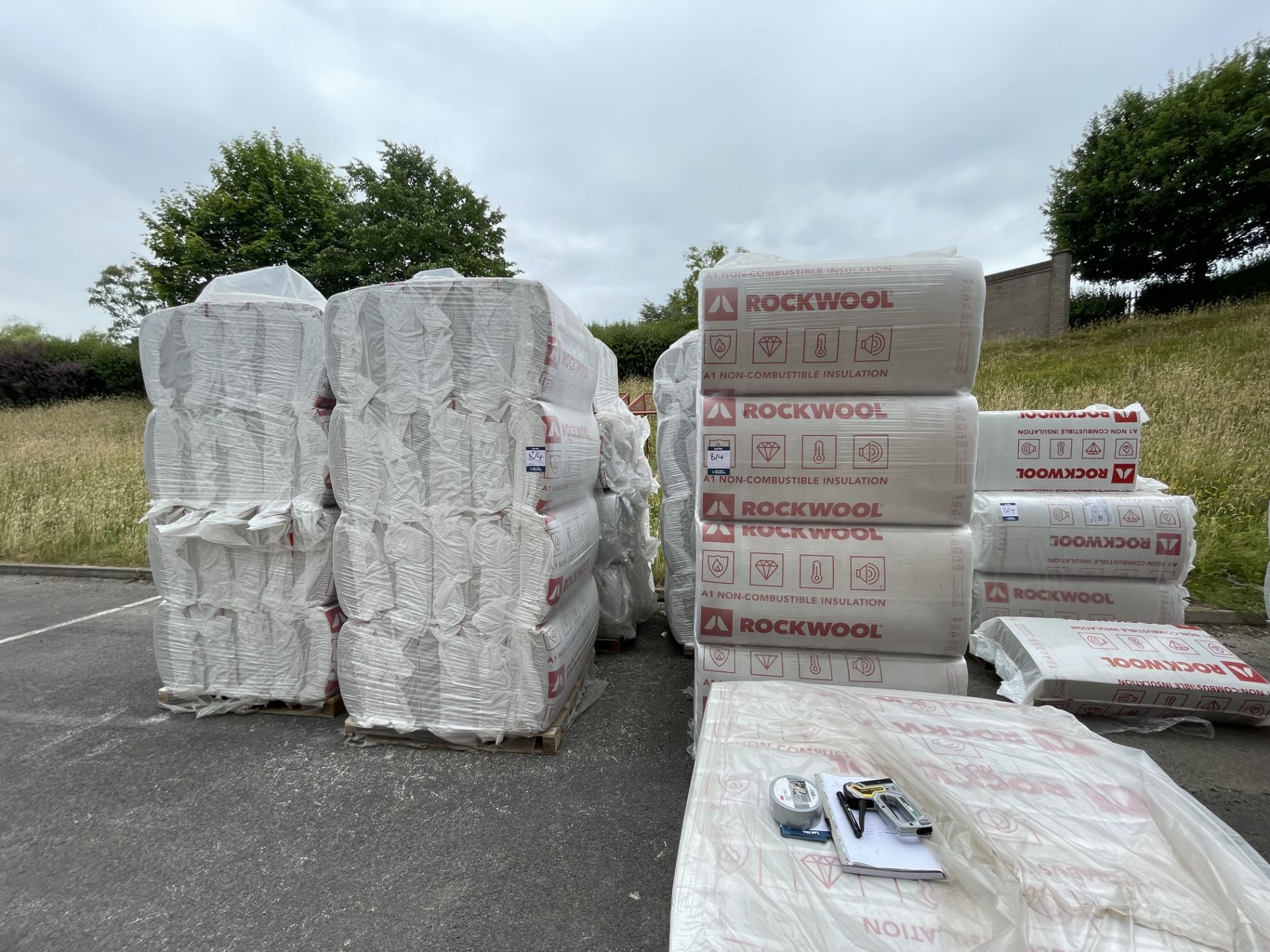 c.12 Pallets of Rockwool RWA45 220x600x1200 & 140x600x1200 Mineral Wool Insulation - Image 3 of 7