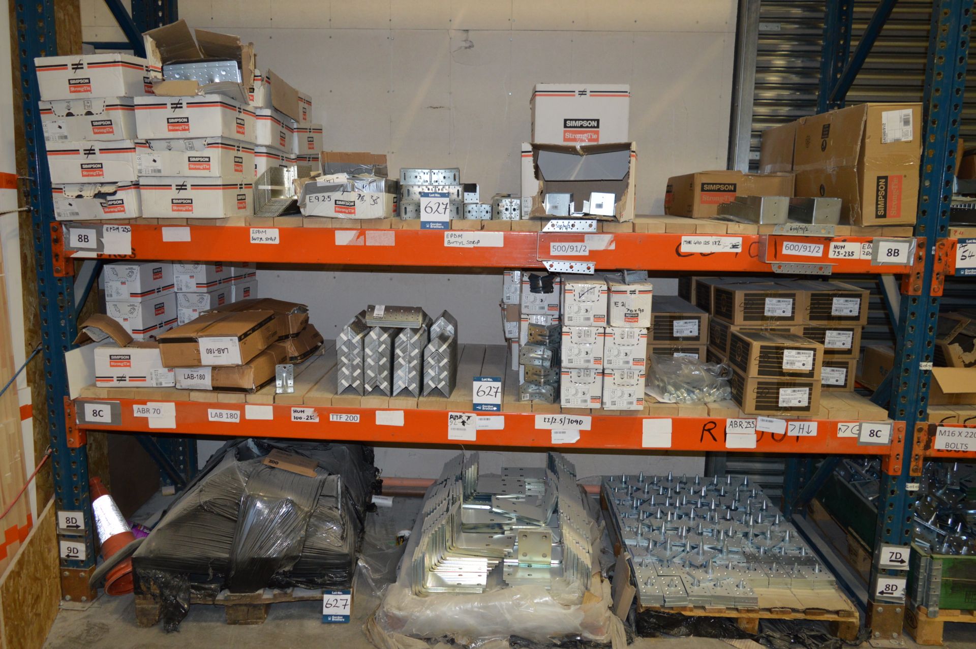 Quantity of Simpson, strong tie brackets, Rothoblaas, brackets, bolts, etc. - Image 2 of 3
