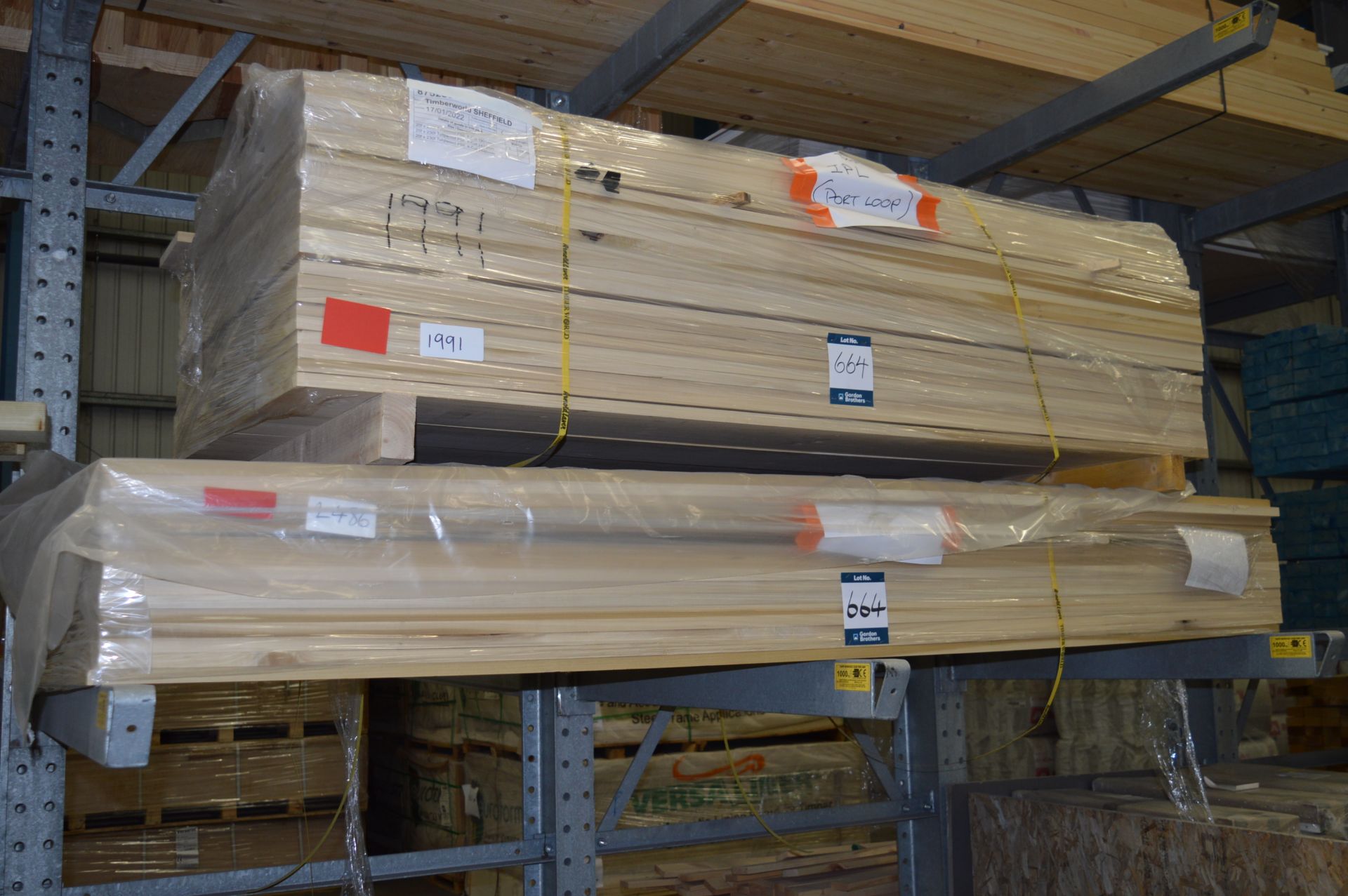 2x (no.) packs tulip wood, various sizes