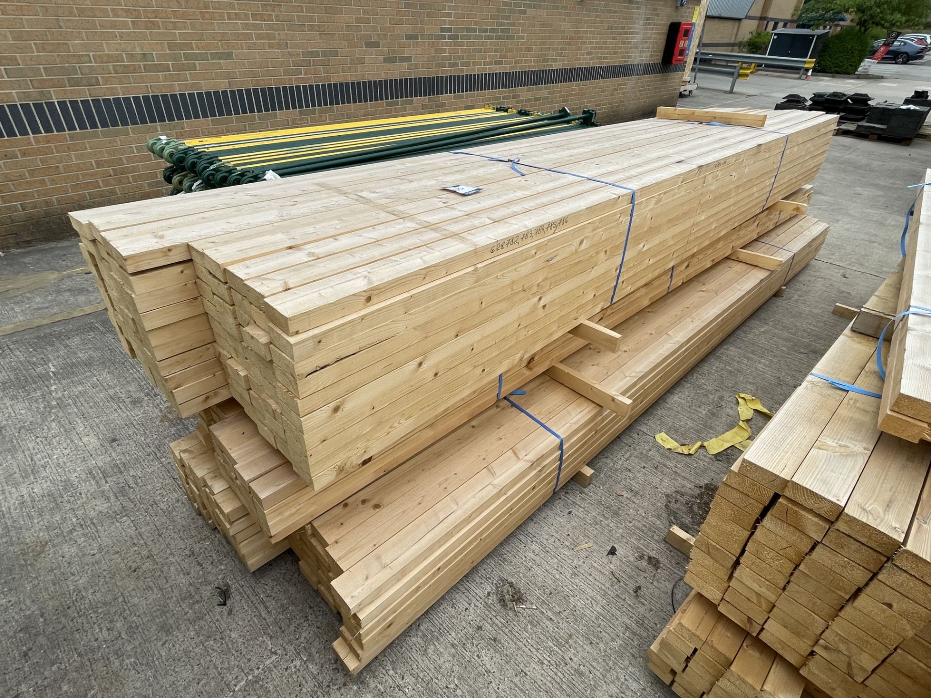 c.4x Bundles of c.95x45mmxVarious Milled Timbers - Image 3 of 4