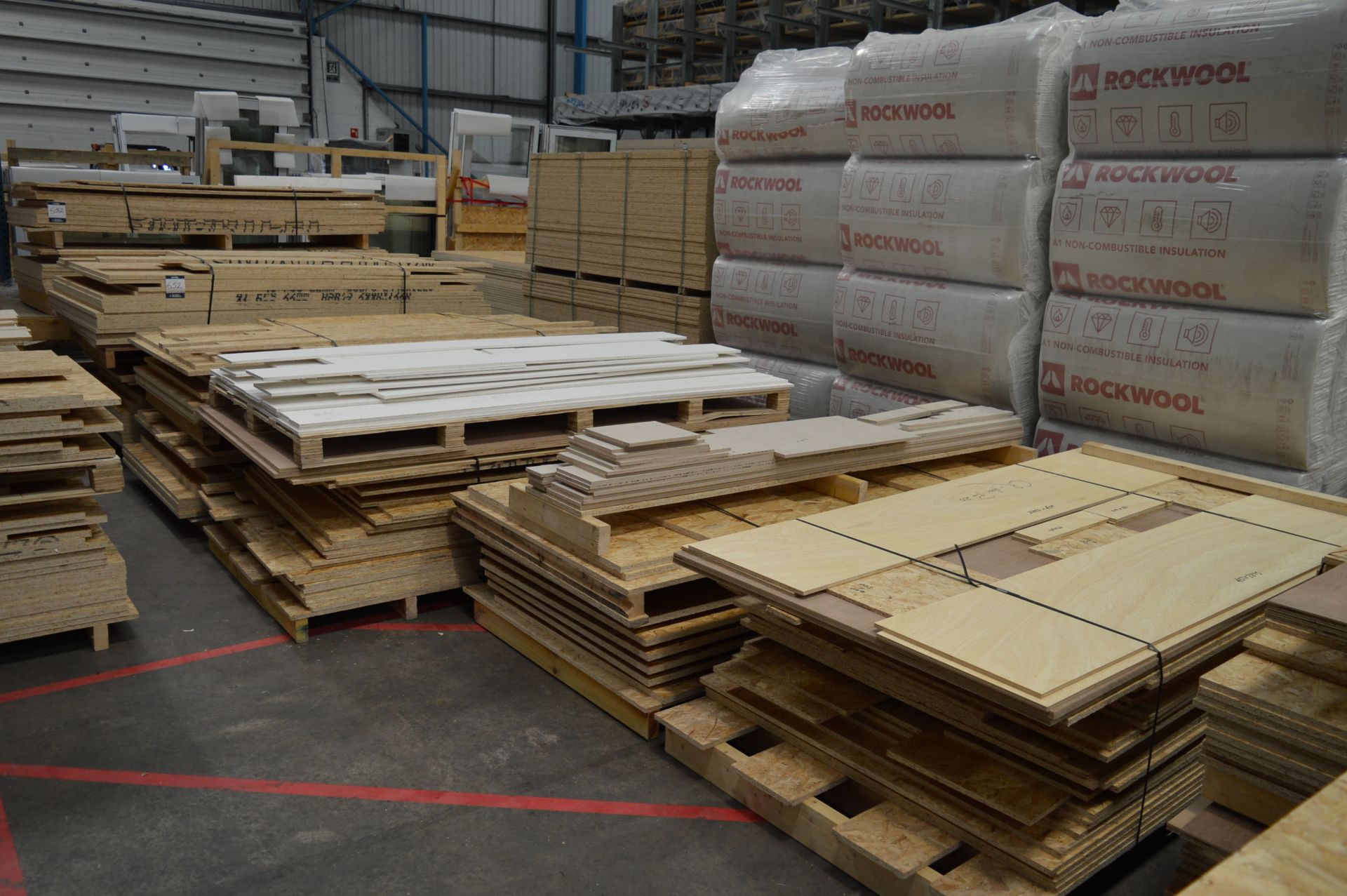 Quantity of cut to size sheets OSB, plywood, etc., as lotted - Image 2 of 6