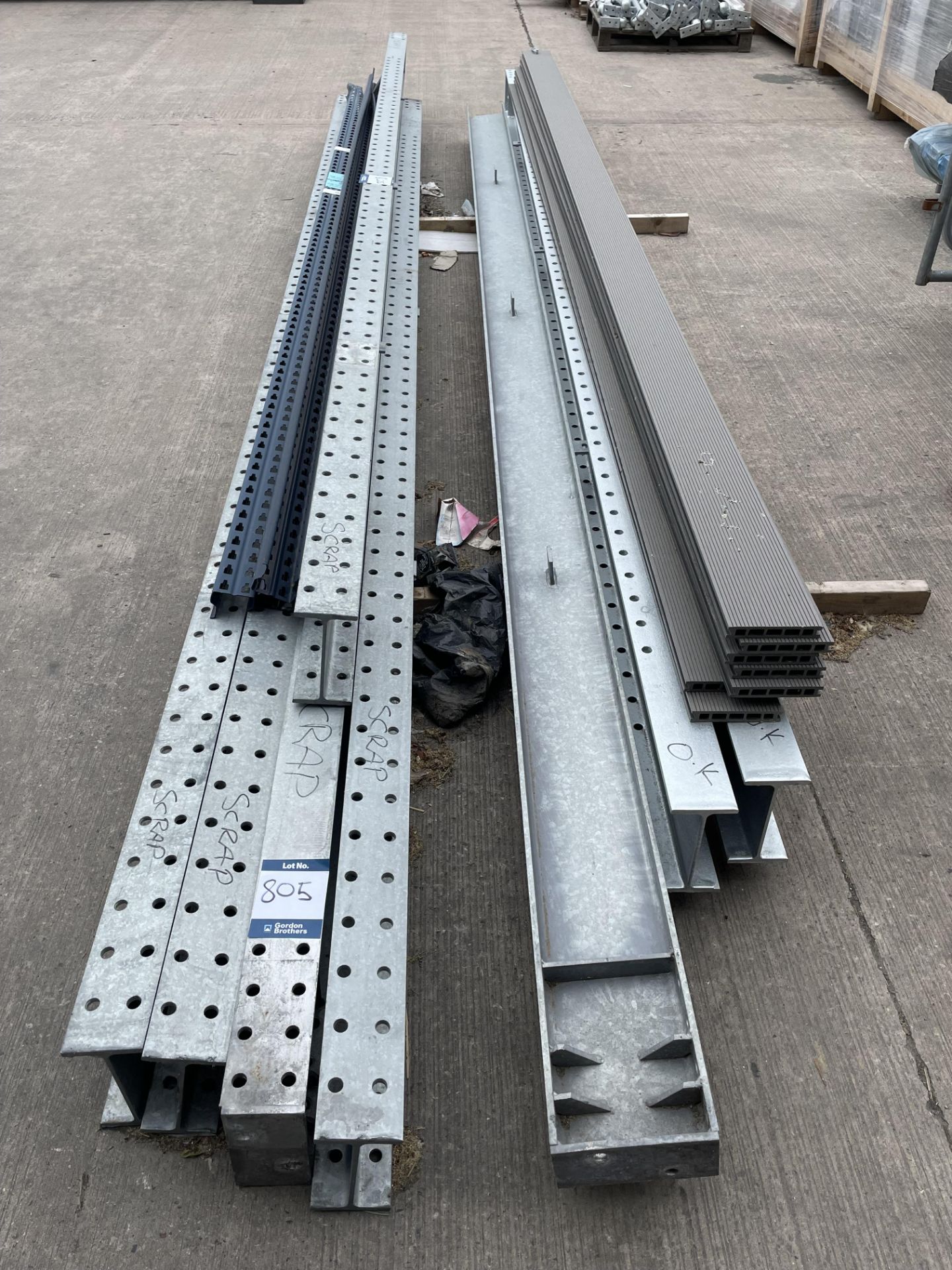 Quantity of Galvanised Steel I-Beam and Other Beams