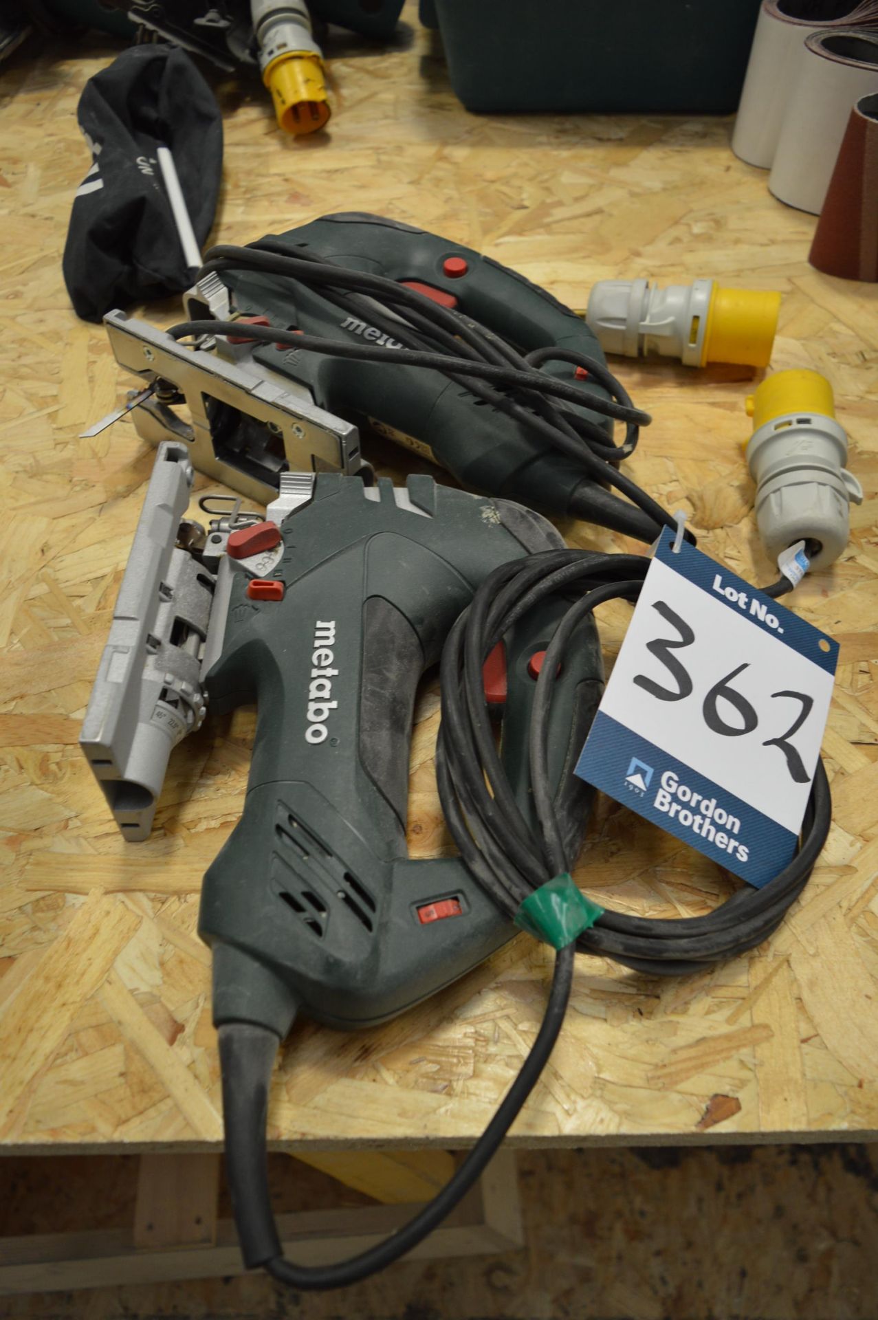 2x (no.) Metabo, jigsaws, Model STEB140 Plus, 110v