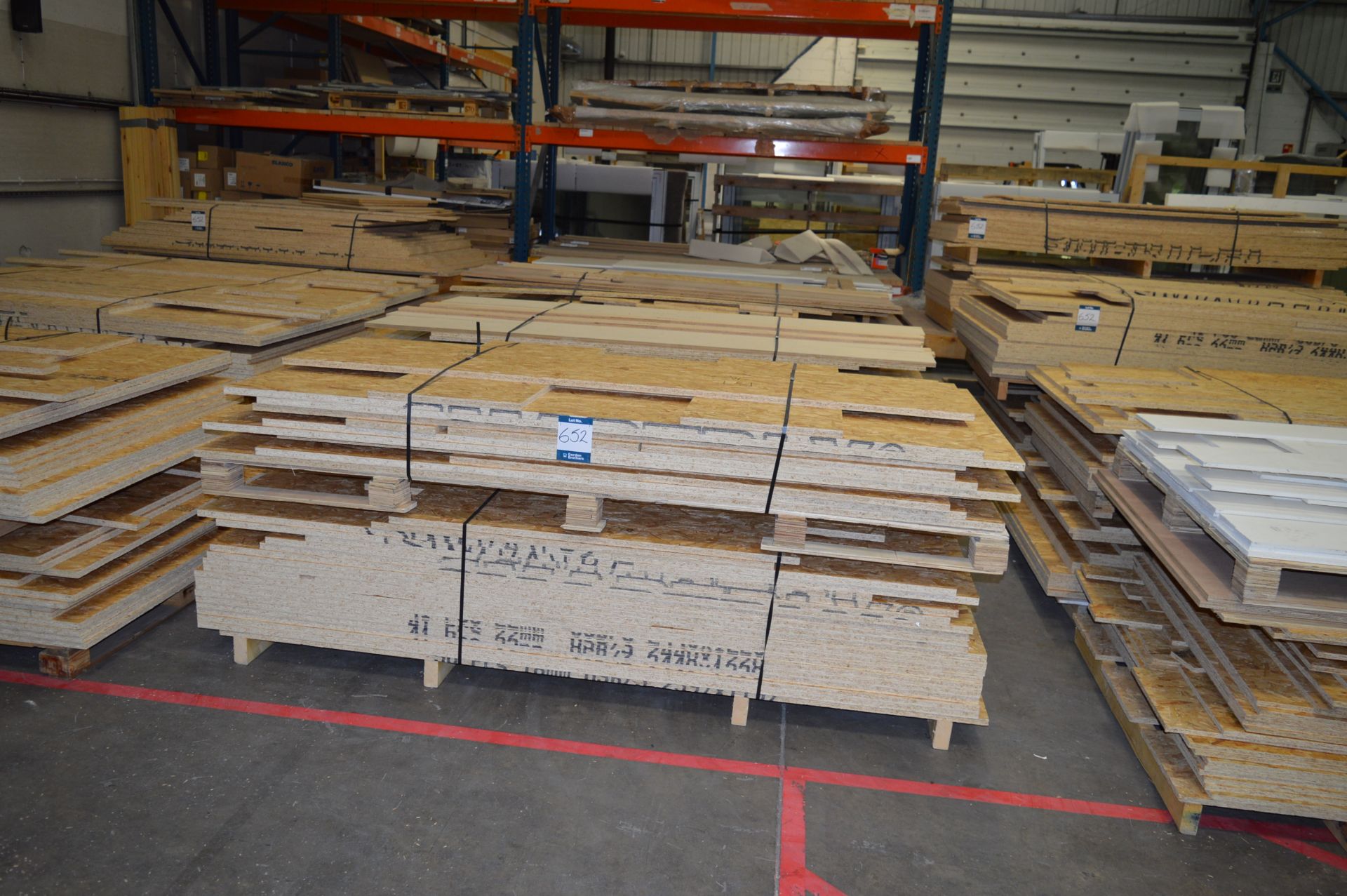 Quantity of cut to size sheets OSB, plywood, etc., as lotted - Image 3 of 6