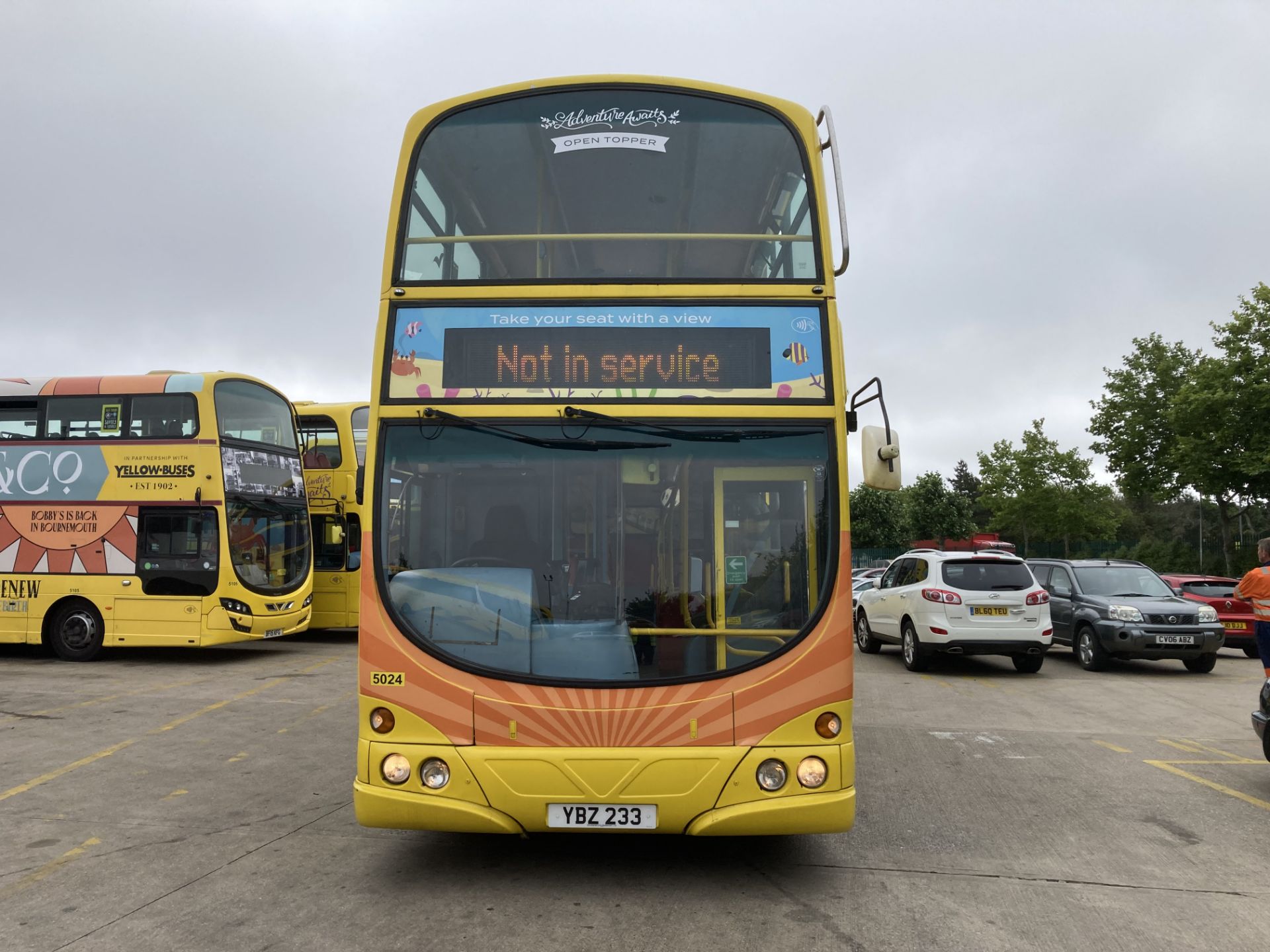 Volvo B7TL, double deck service bus, Body Type: Wrighbus Eclipse Gemini Part-Open Top, Body No: