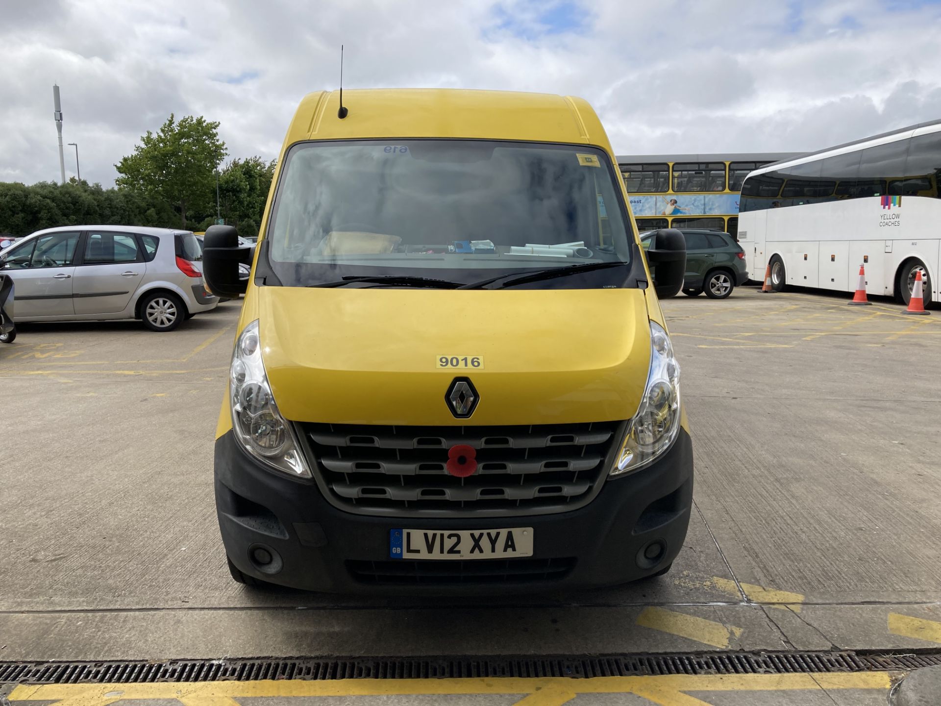 Renault Master LM35 DCI panel van, Euro 5, Registration No: LV12 XYA, Fleet No: 9016, Odometer