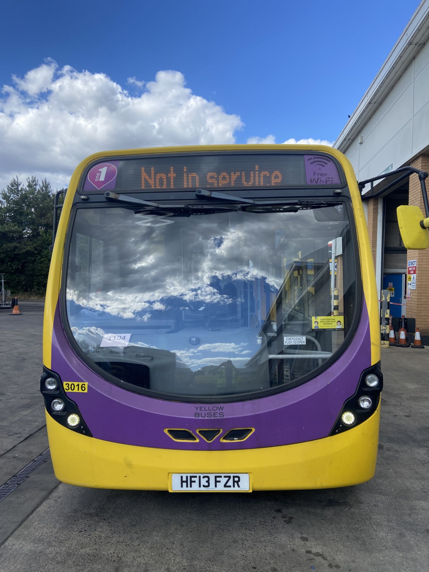 Wrightbus Streetlite, single deck service bus, Body Type: Wrightbus, Body No: AH929, Registration